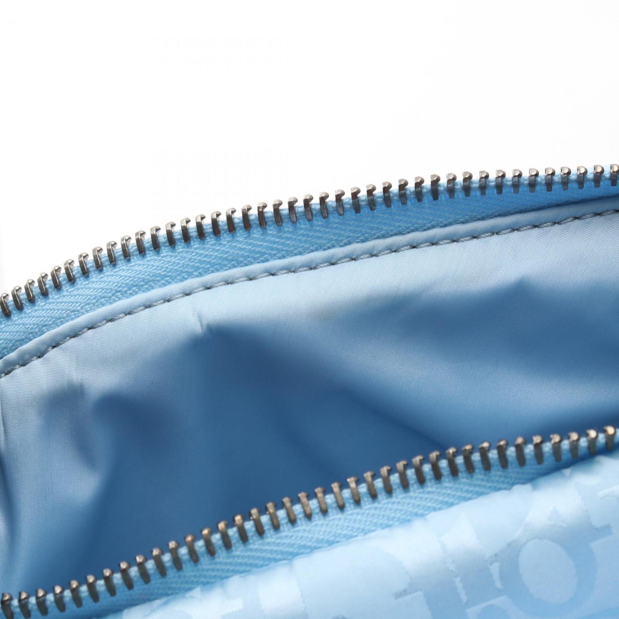 Christian Dior Blue Nylon Fanny Pack Saddle Bag (Pre-Owned)