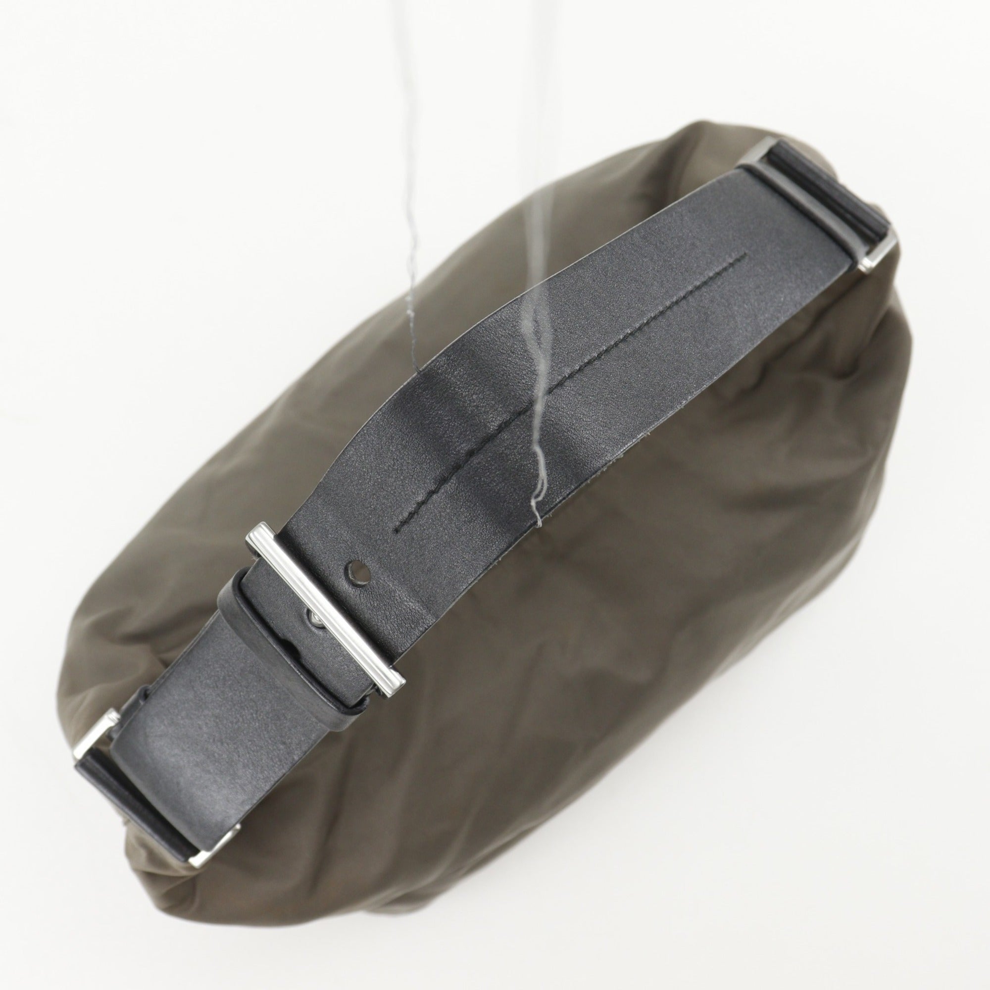 Prada Brown Nylon Shoulder Bag (Pre-Owned)