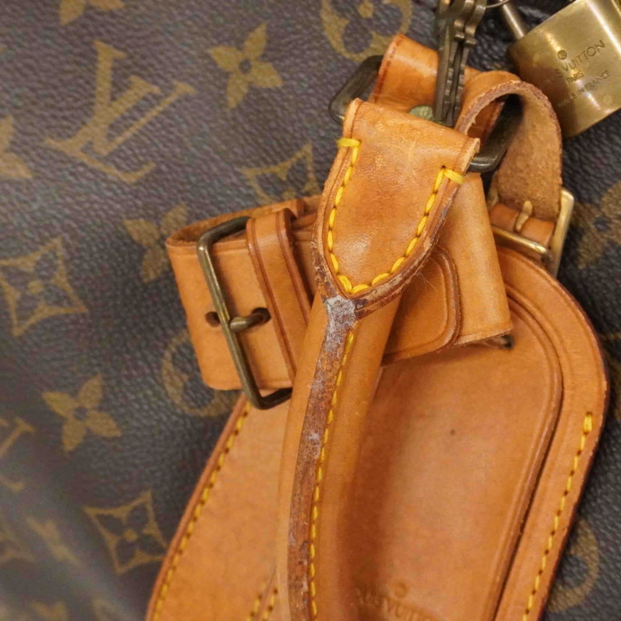 Louis Vuitton Brown Boston Bag (Pre-Owned)