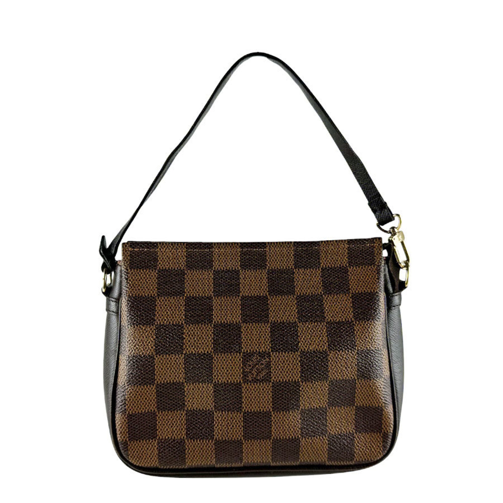 Louis Vuitton Damier Canvas Ebene Damier Canvas Handbag (Pre-Owned)
