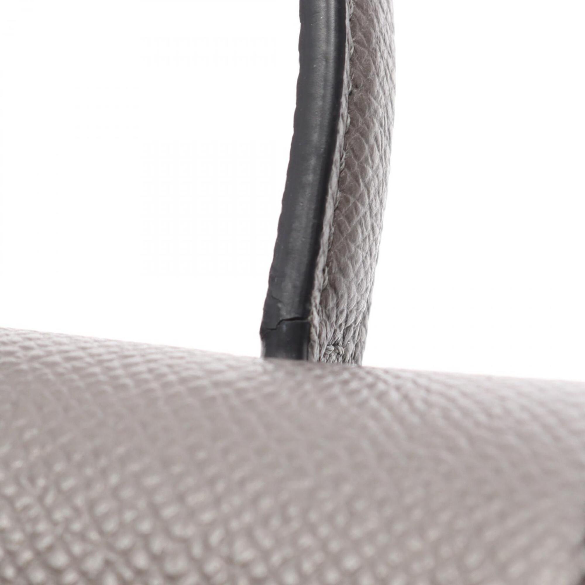 Celine Gray Leather Handbag (Pre-Owned)