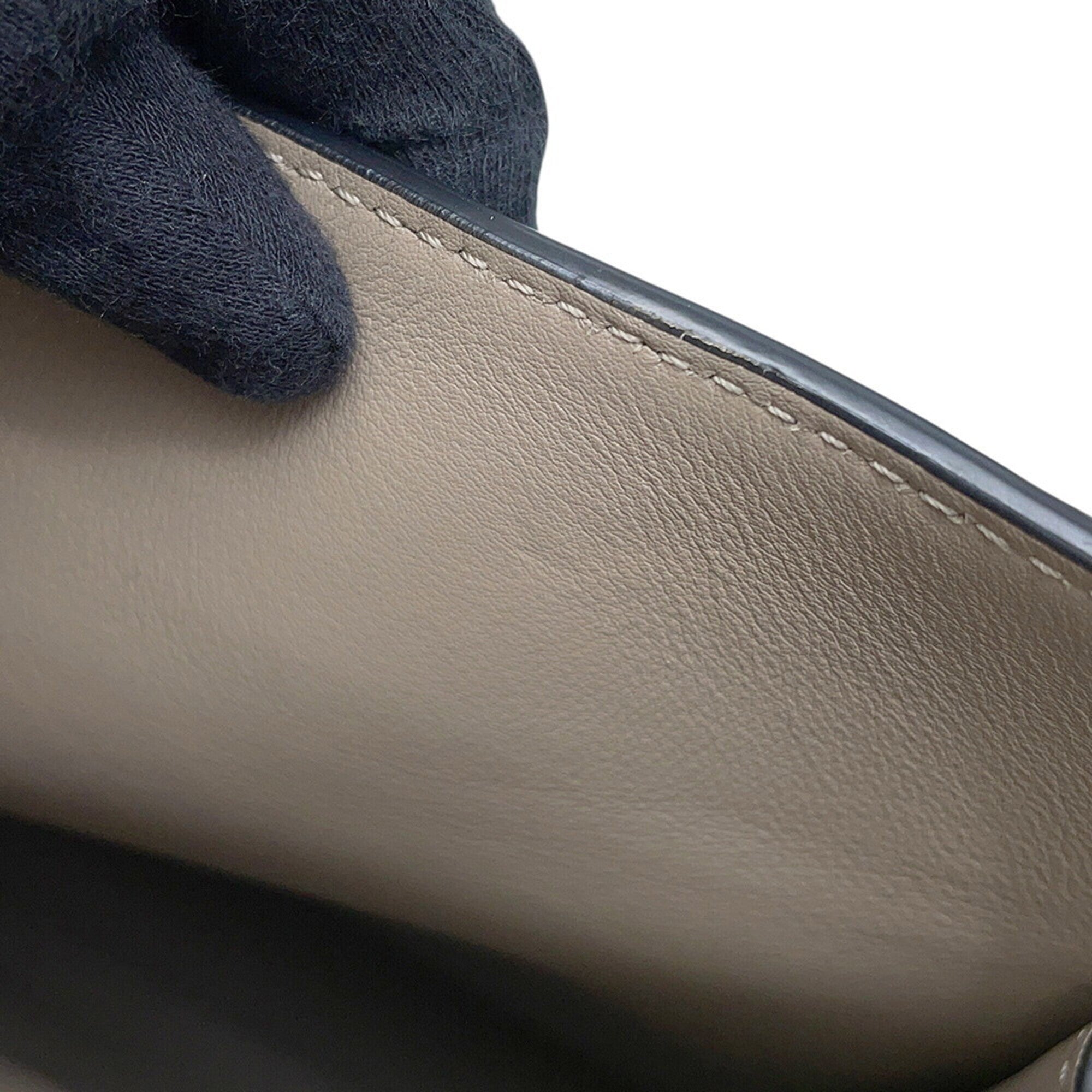 Fendi Black Leather Handbag Shoulder Bag (Pre-Owned)