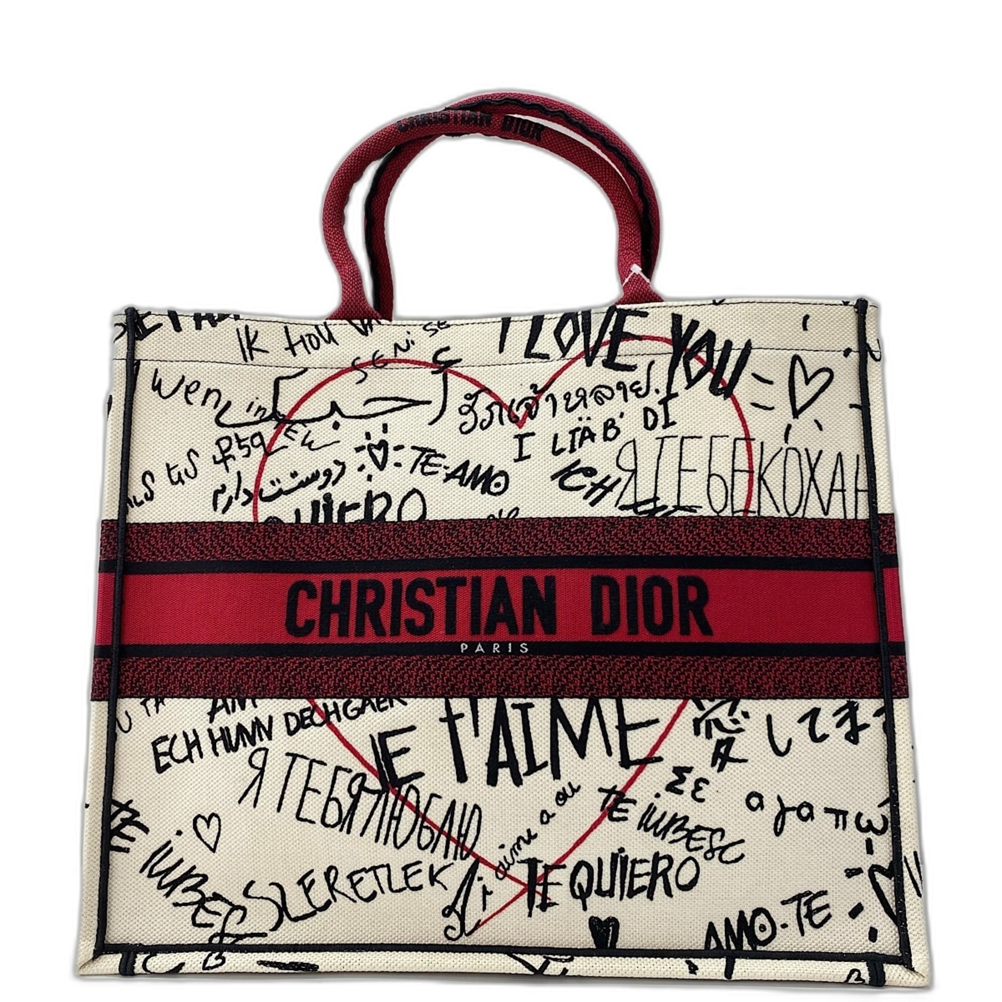 Christian Dior White Tote Bag (Pre-Owned)