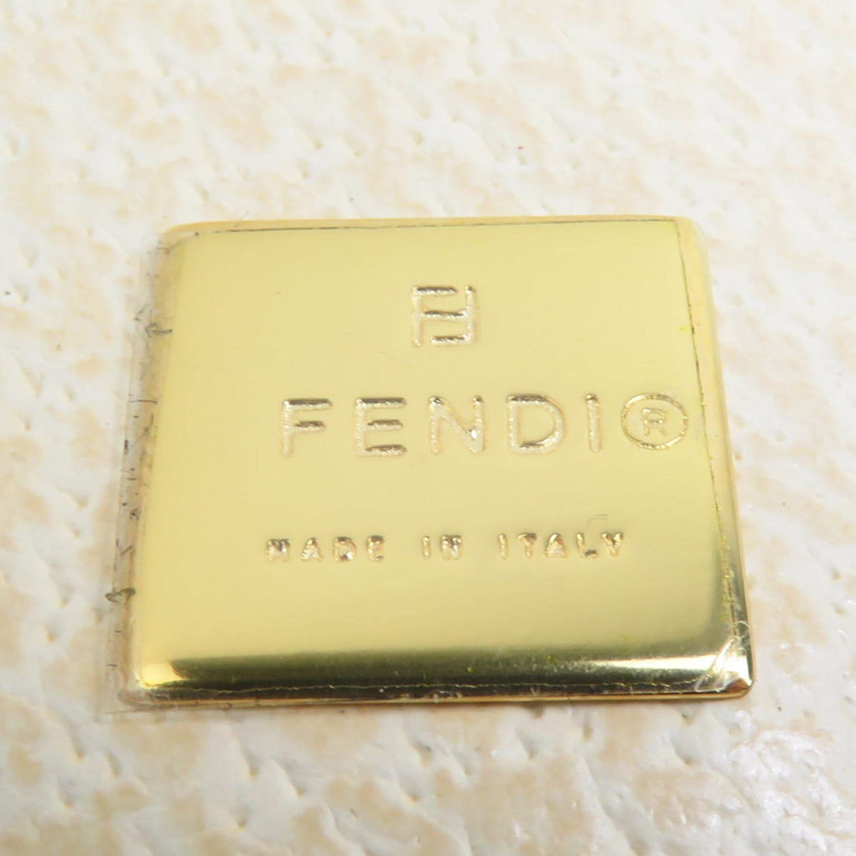 Fendi Beige Leather Wallet (Tri-Fold) (Pre-Owned)