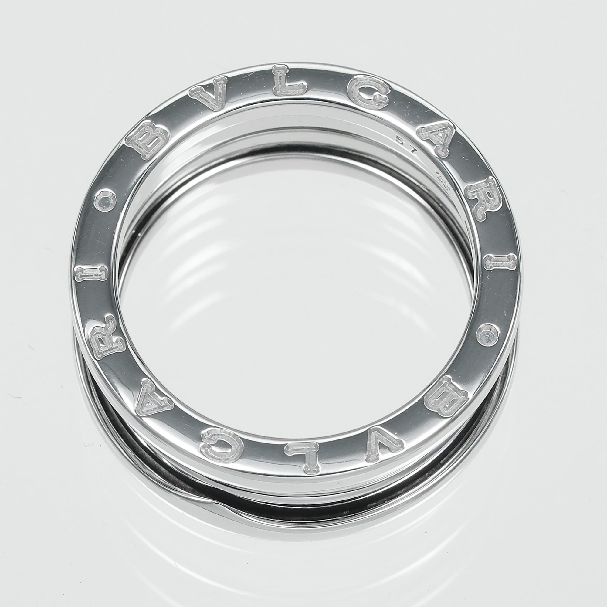 Bvlgari White Gold (18K) Band Ring (Pre-Owned)