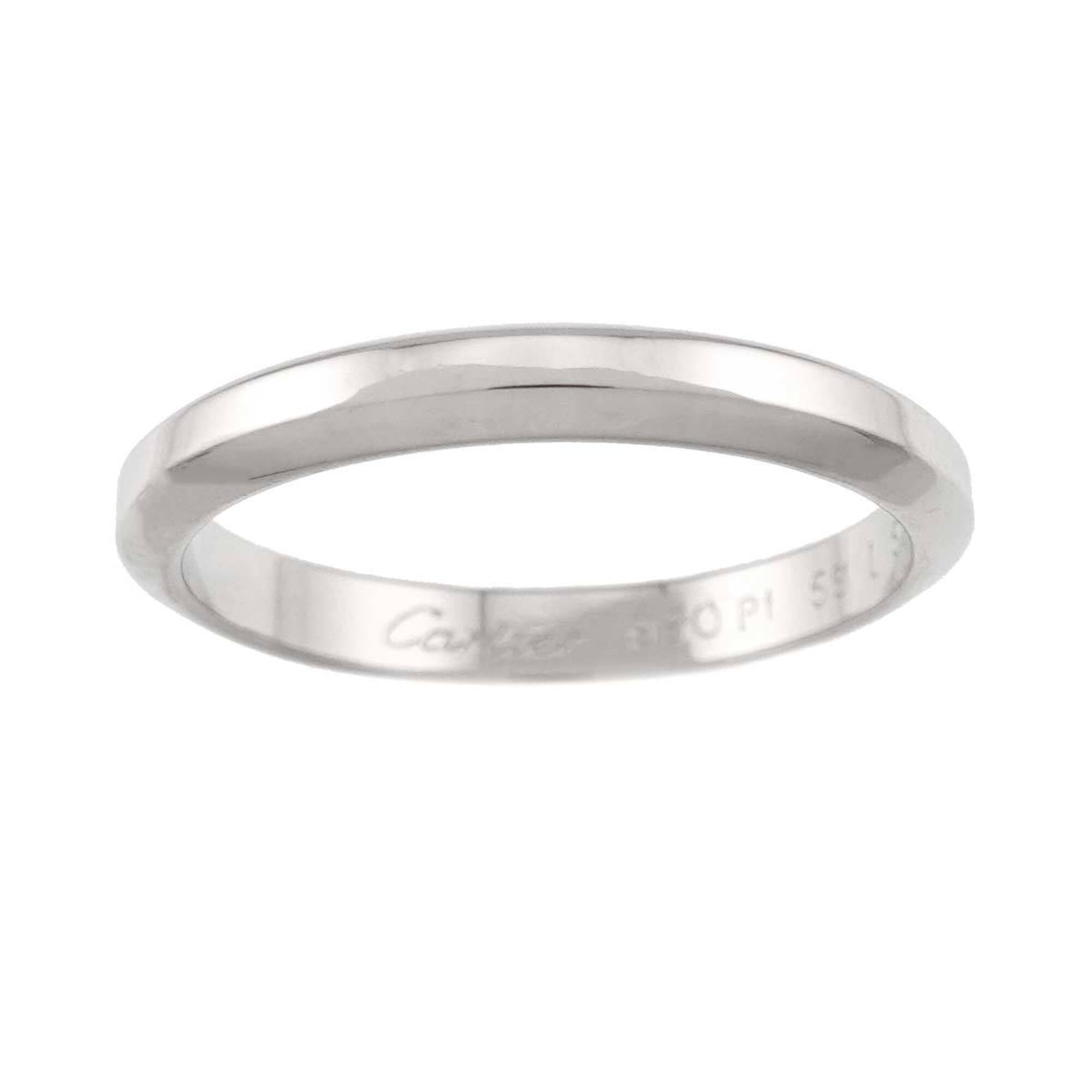 Cartier Platinum 950 Band Ring (Pre-Owned)