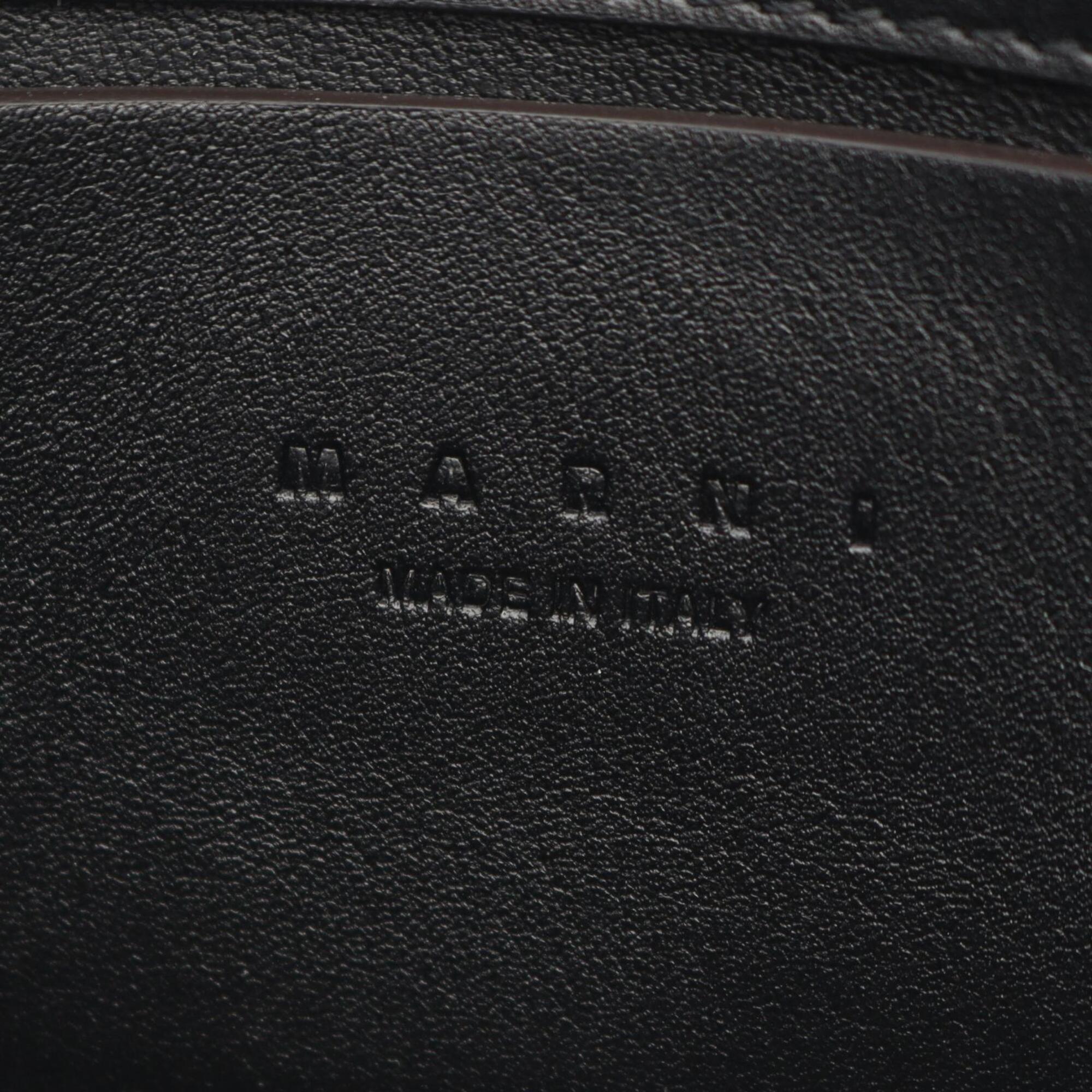 Marni Black Leather Fanny Pack (Pre-Owned)