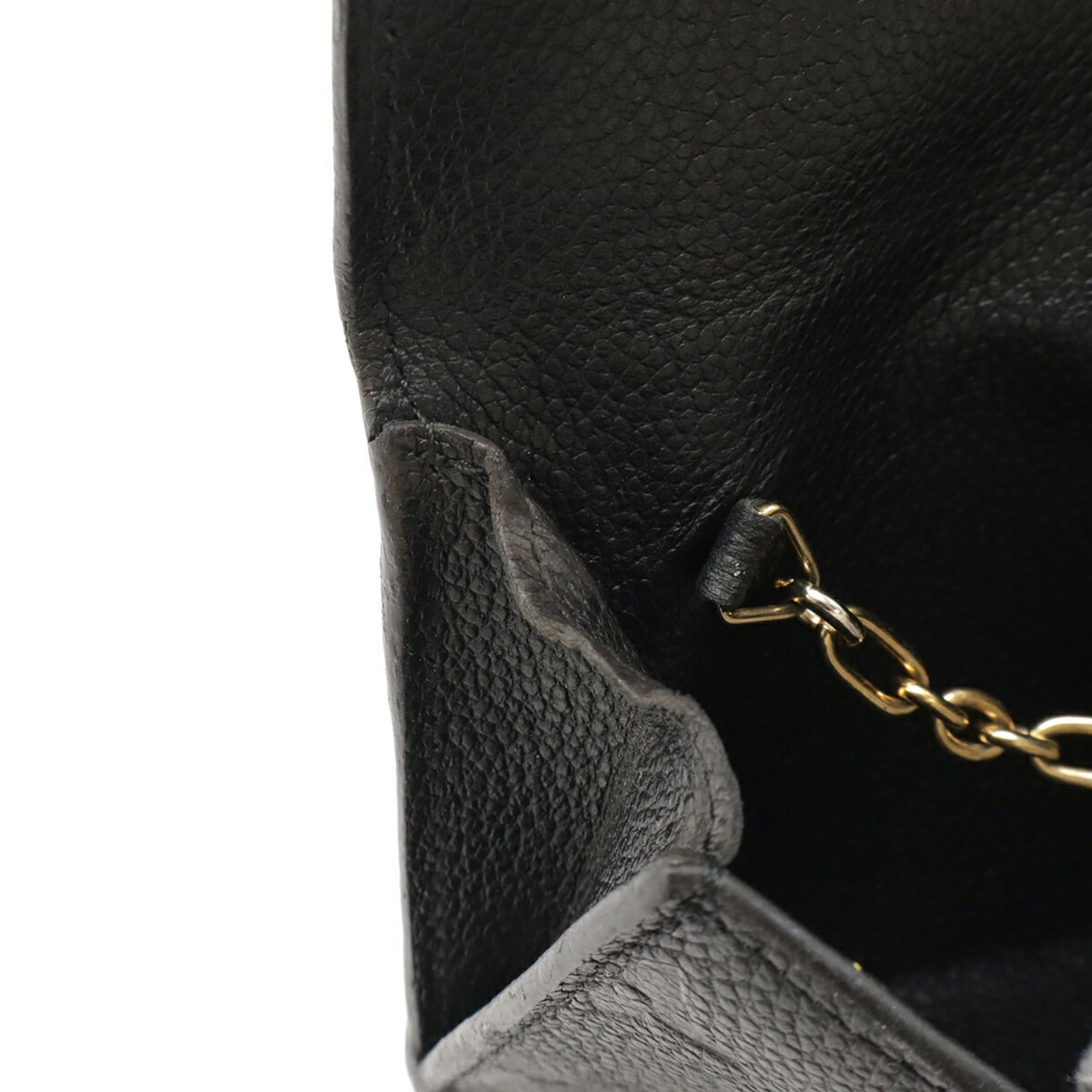 Louis Vuitton Monogram Empreinte Black Noir Monogram Empreinte Coin Purse/Coin Case (Pre-Owned)