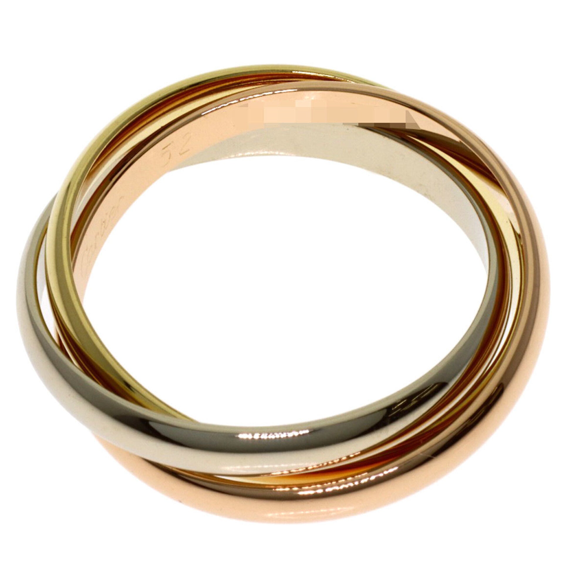 Cartier Yellow Gold (18K) Pink Gold (18K) White Gold (18K) Band Ring (Pre-Owned)