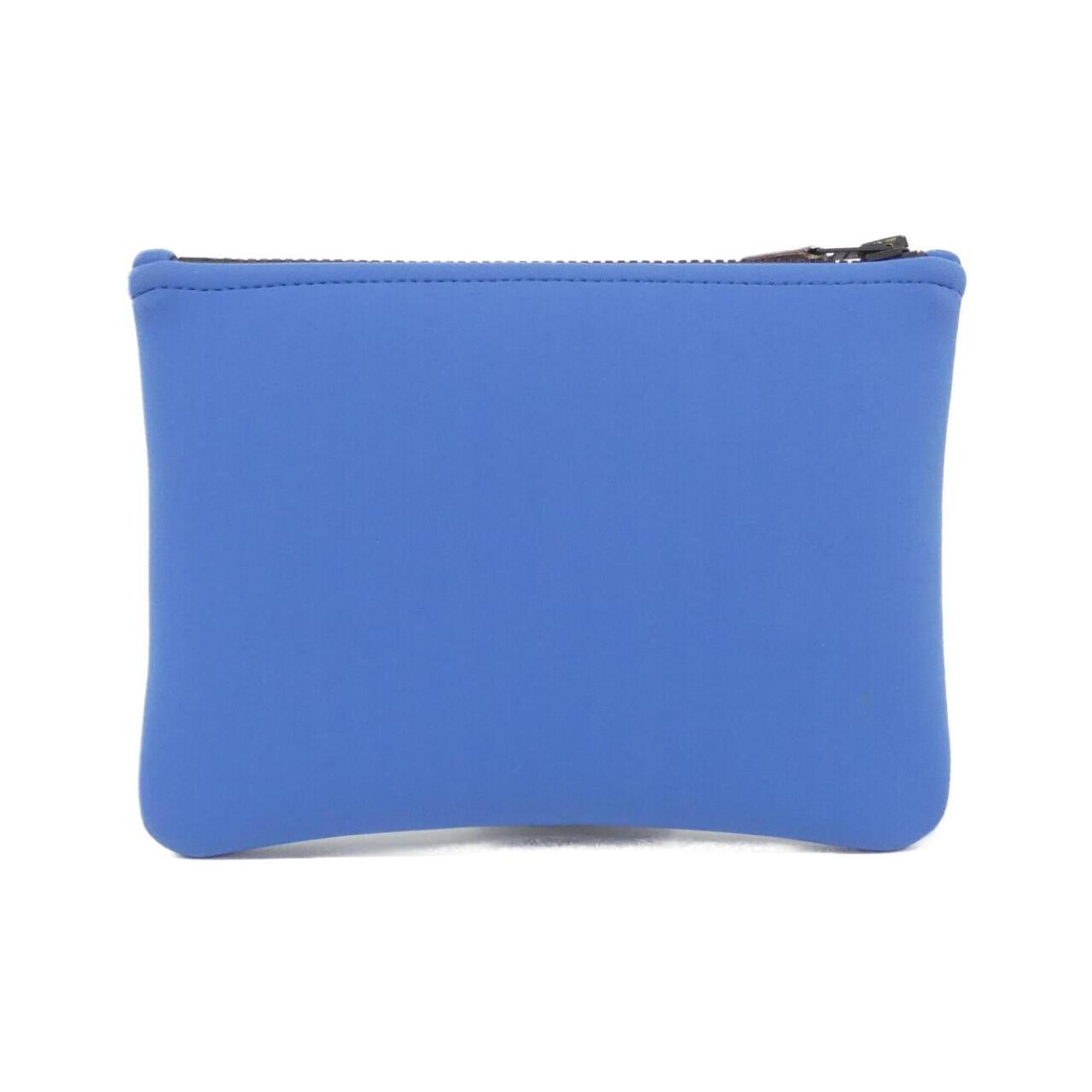 Hermes Blue Polyamide Pouch (Pre-Owned)