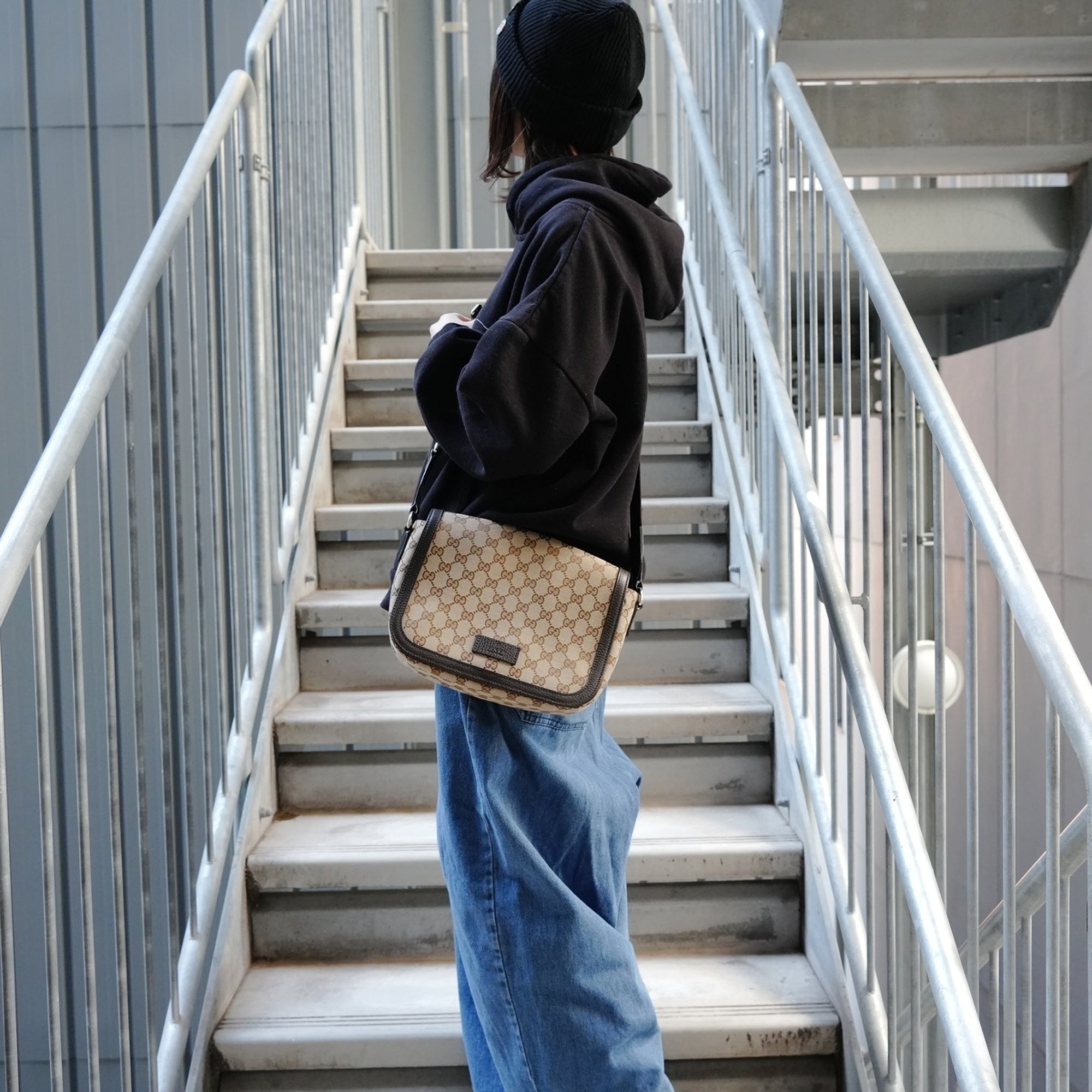 Gucci Brown Shoulder Bag (Pre-Owned)