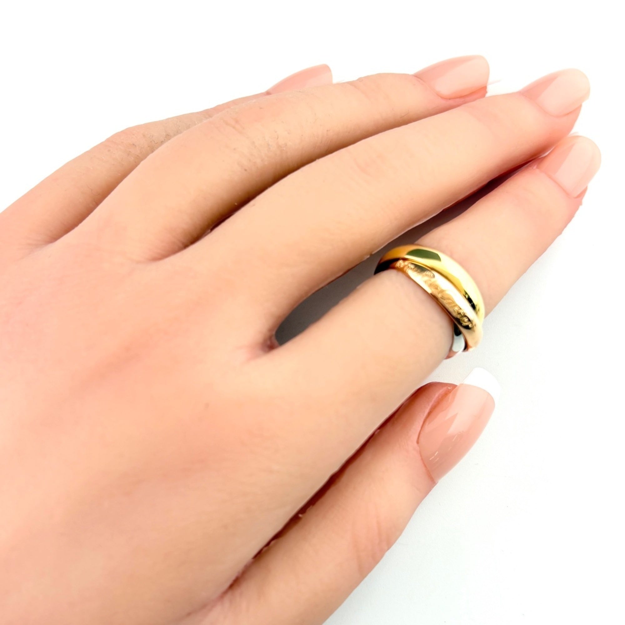 Cartier Trinity Yellow Gold (18K) Band Ring (Pre-Owned)