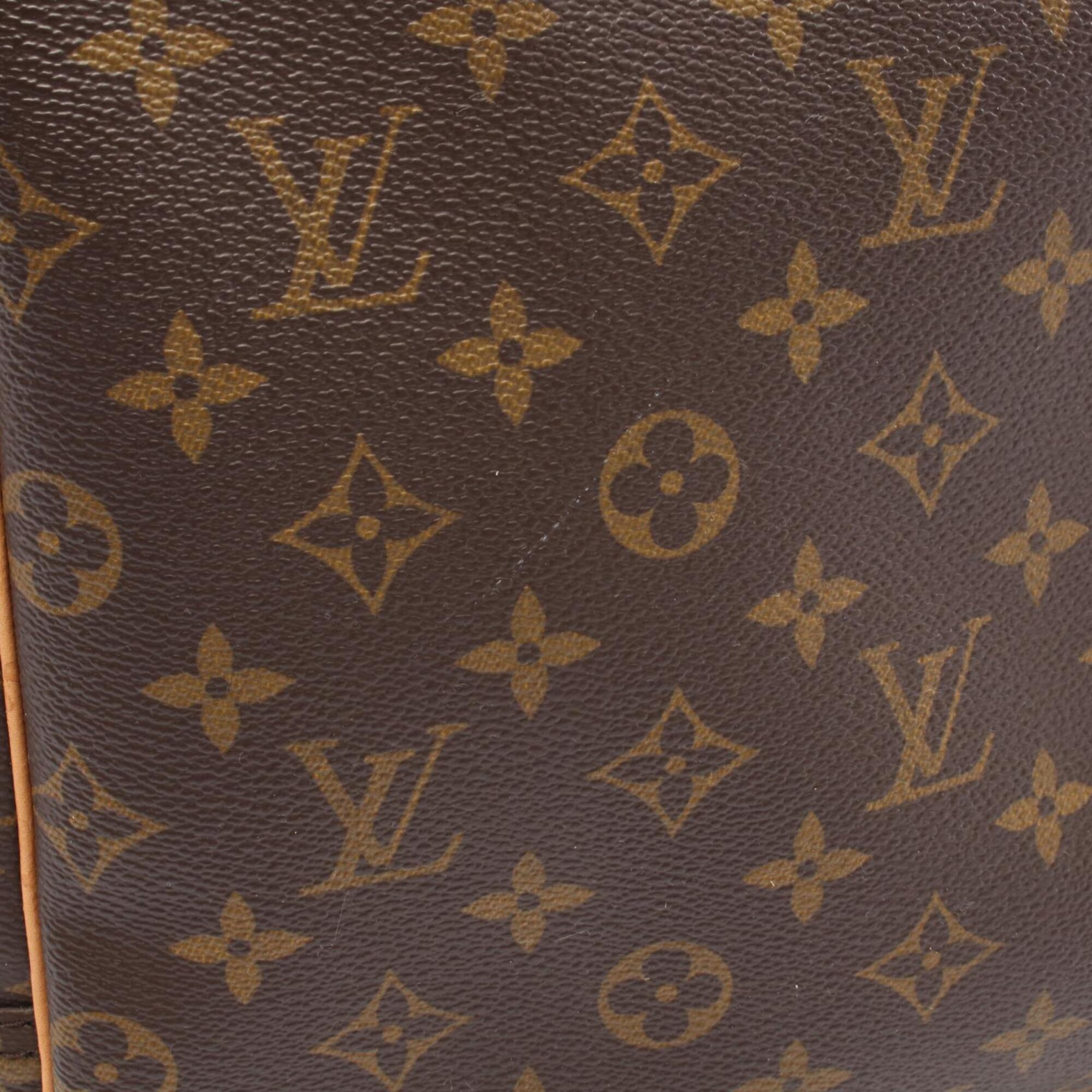 Louis Vuitton Brown Coated Canvas Leather Handbag (Pre-Owned)