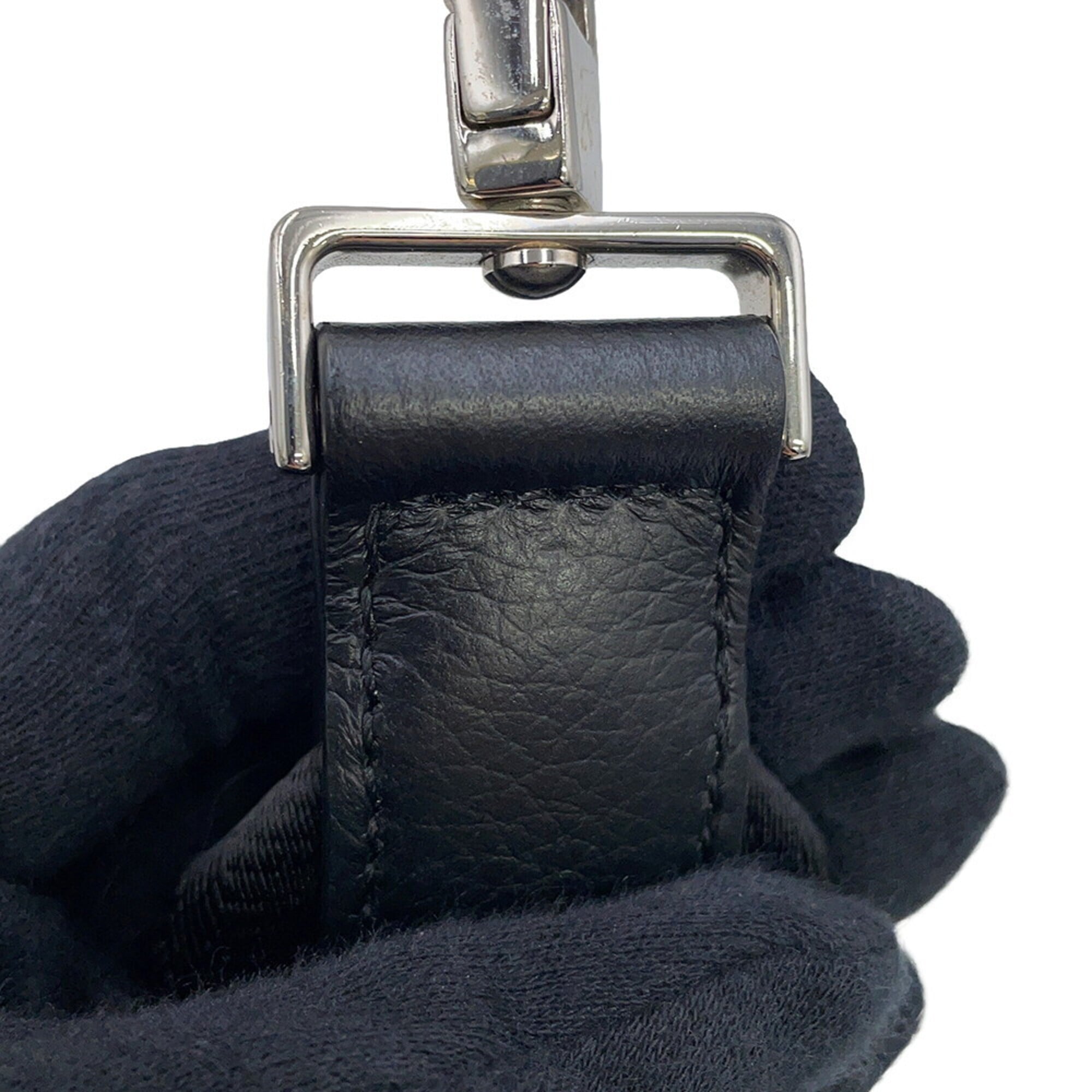 Christian Dior Black Multi-Color Nylon Handbag Shoulder Bag (Pre-Owned)