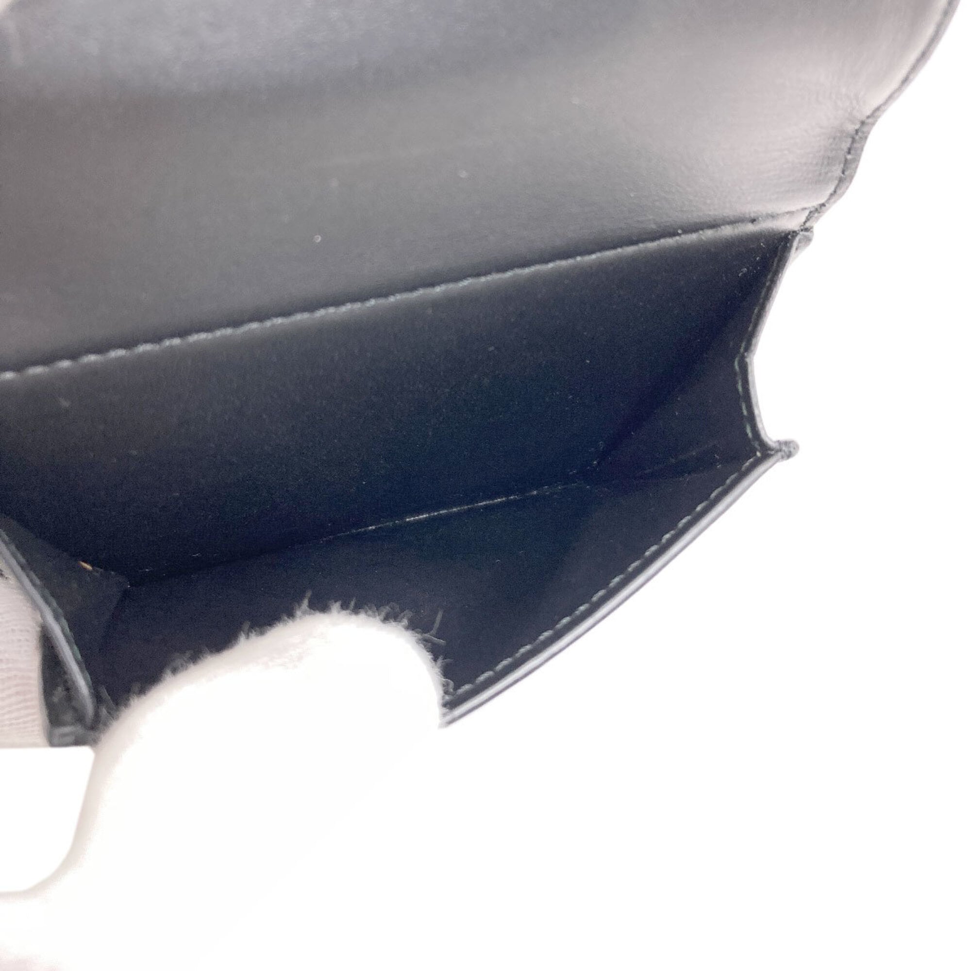 Loewe Black Leather Wallet (Tri-Fold) (Pre-Owned)