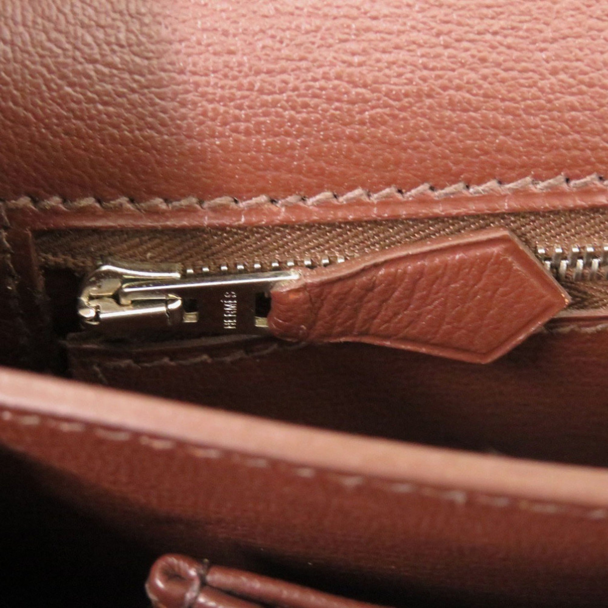 Hermes Etain Epsom Leather Shoulder Bag (Pre-Owned)