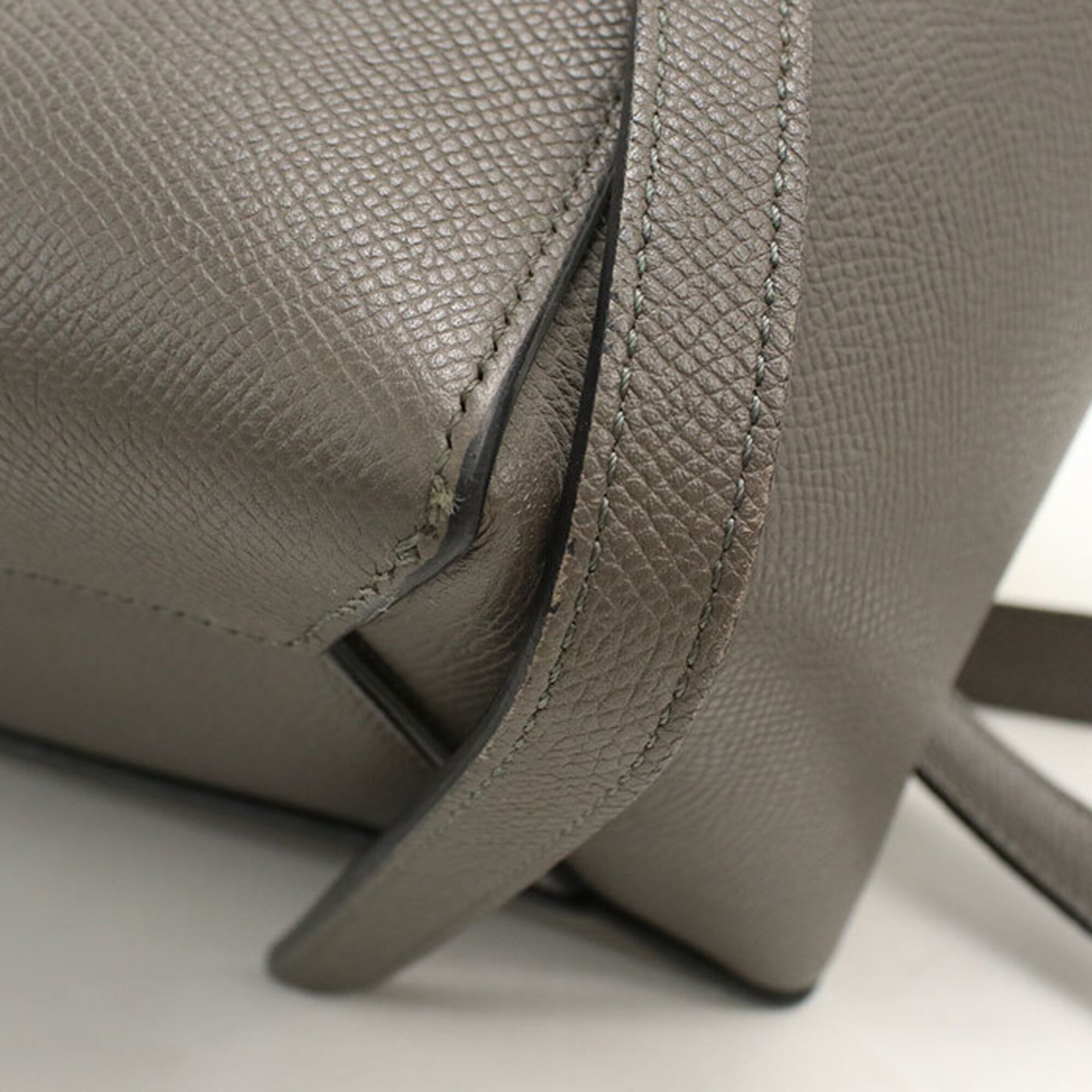 Celine Gray Leather Handbag (Pre-Owned)