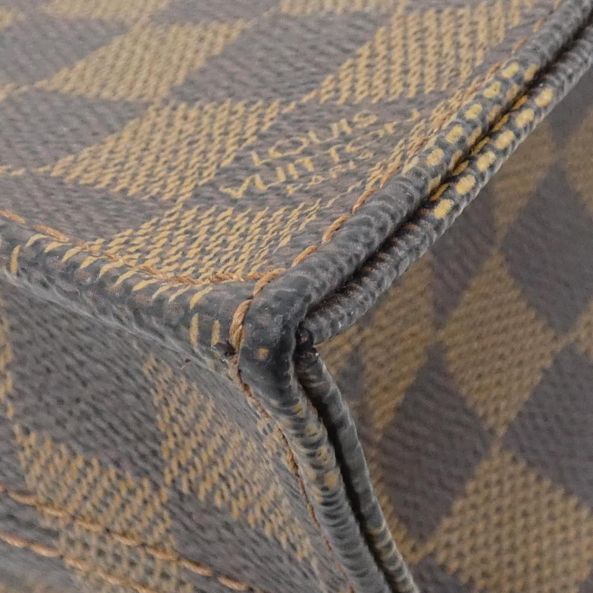 Louis Vuitton Brown Coated Canvas Handbag (Pre-Owned)