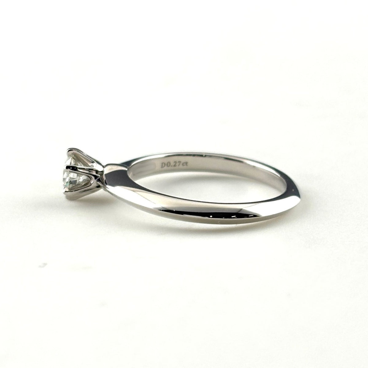Tiffany Platinum 950 Band Ring (Pre-Owned)