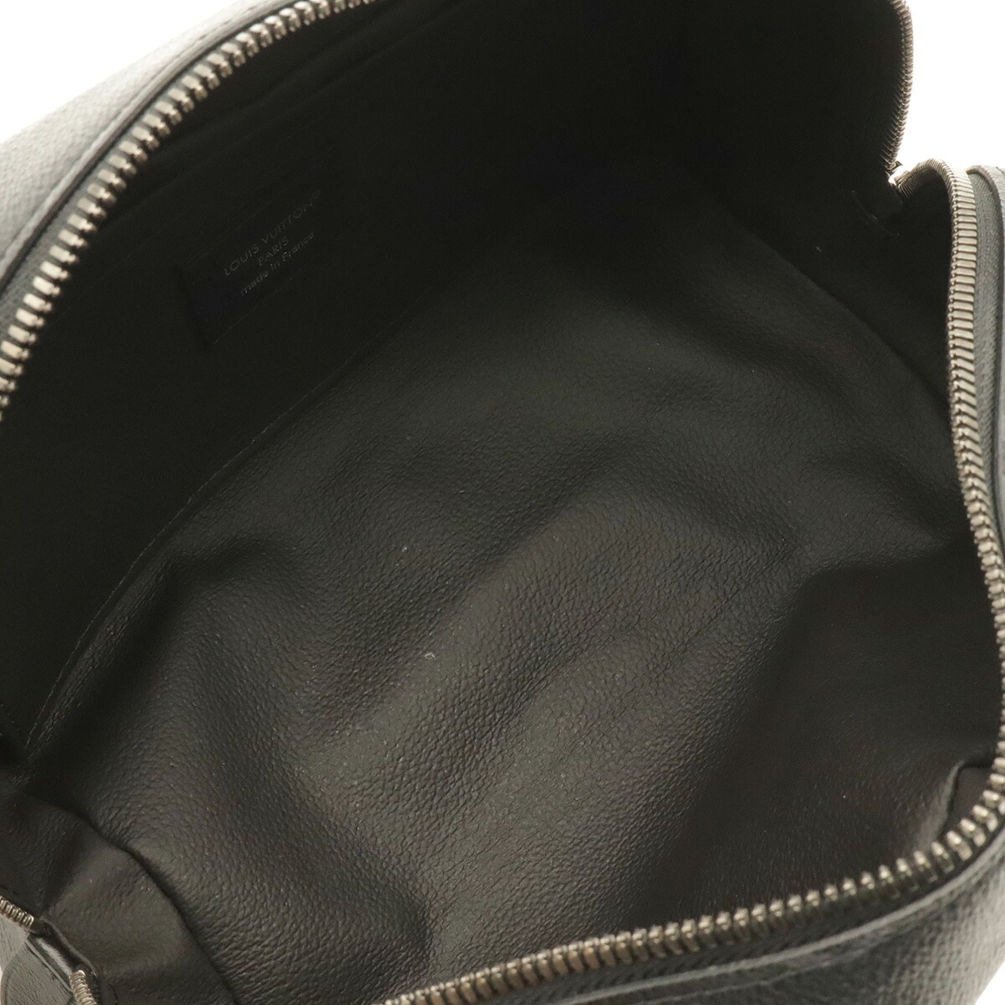 Louis Vuitton Black Gray Monogram Eclipse Clutch Bag Handbag Pouch (Pre-Owned)