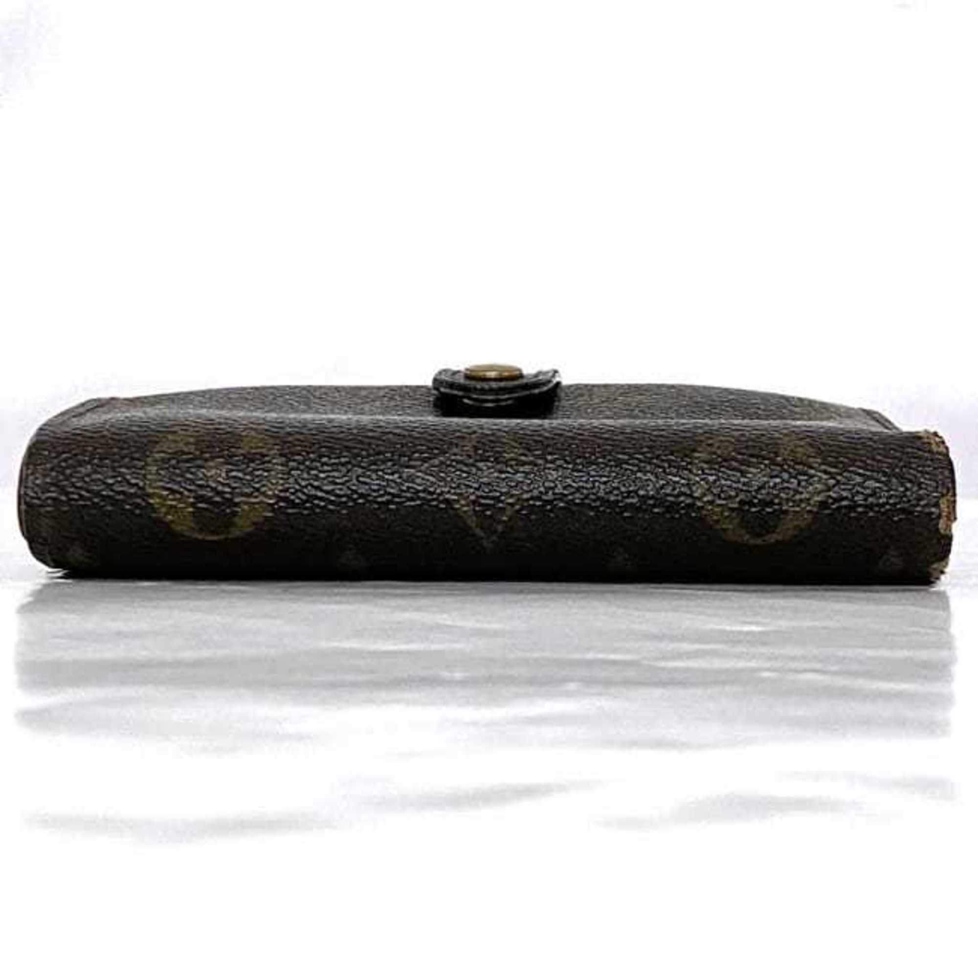 Louis Vuitton Brown Monogram Monogram Wallet (Bi-Fold) (Pre-Owned)