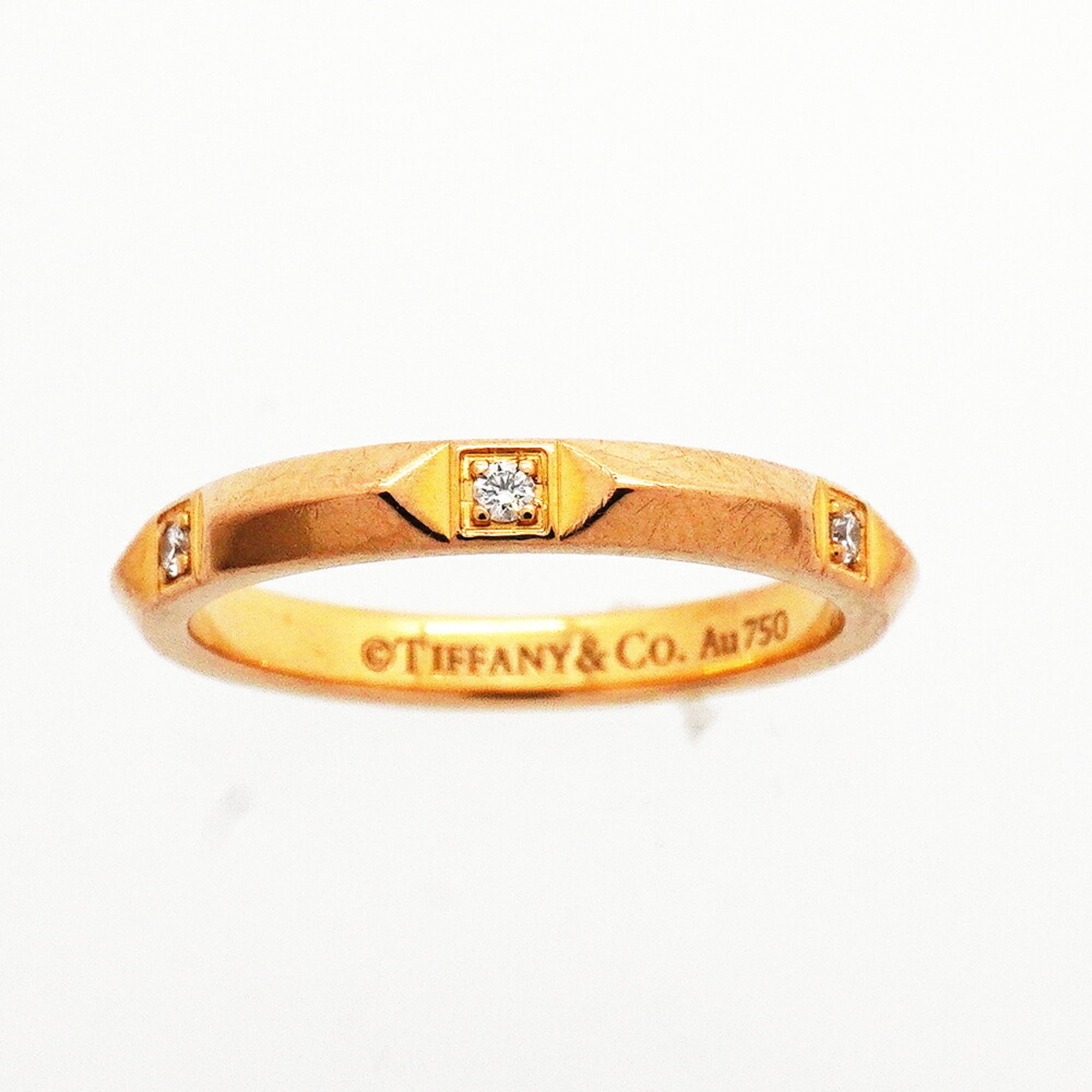 Tiffany Pink Gold (18K) Band Ring (Pre-Owned)