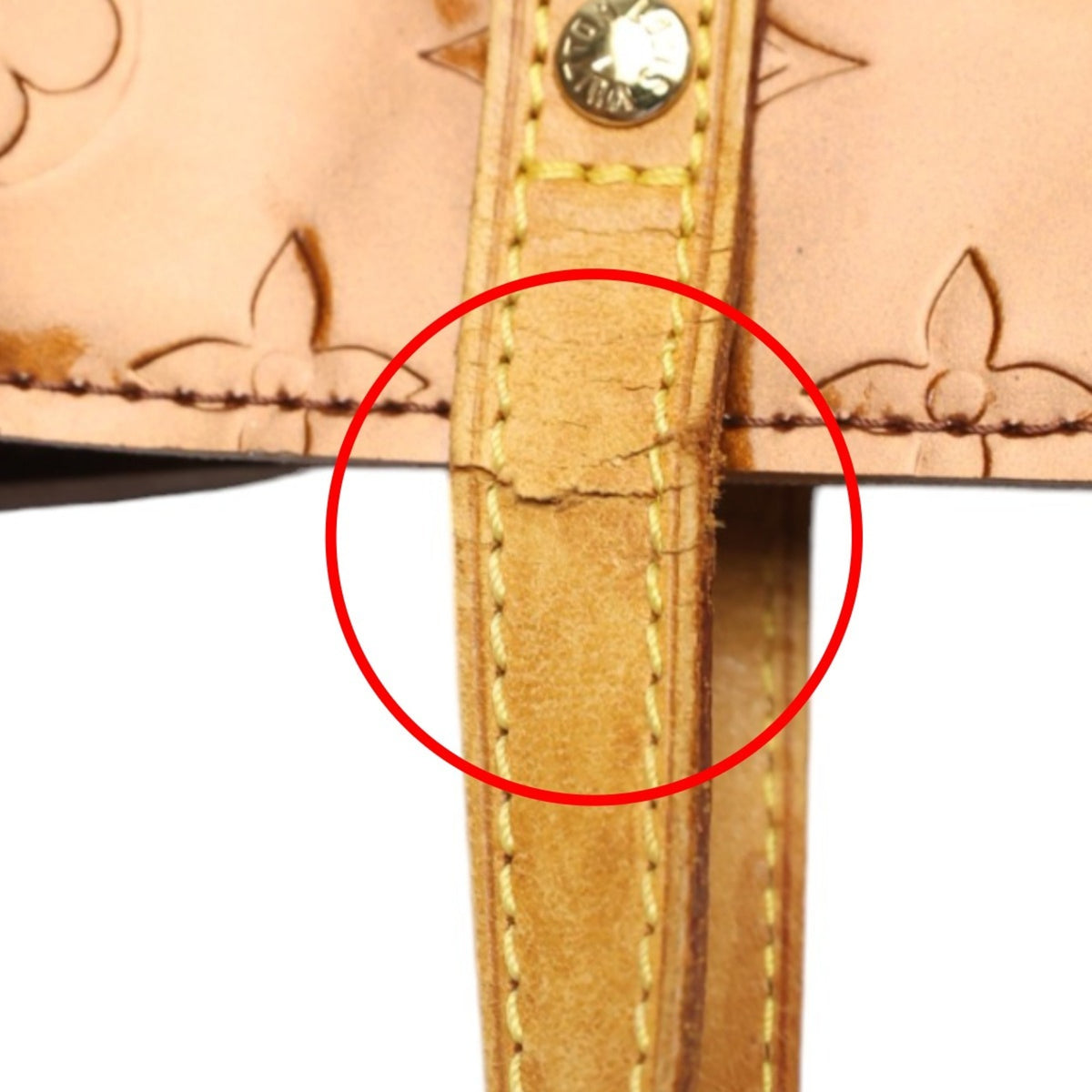 Louis Vuitton Monogram Vernis Bronze Monogram Vernis Handbag (Pre-Owned)