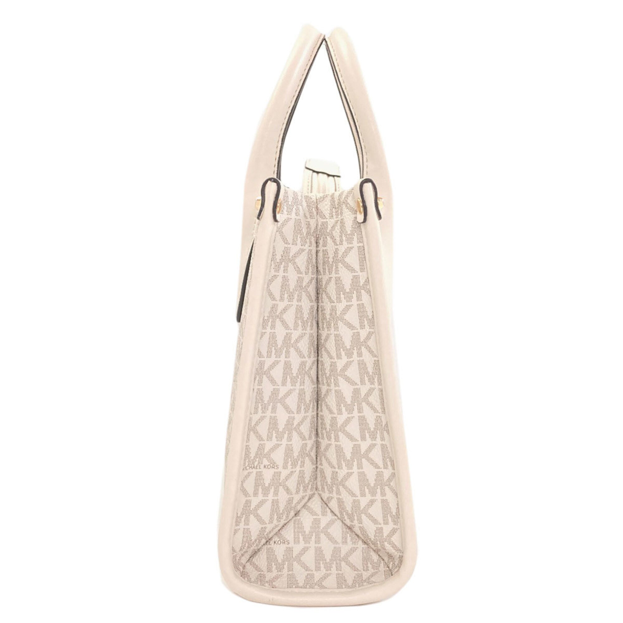 Michael Kors White Pvc Handbag (Pre-Owned)