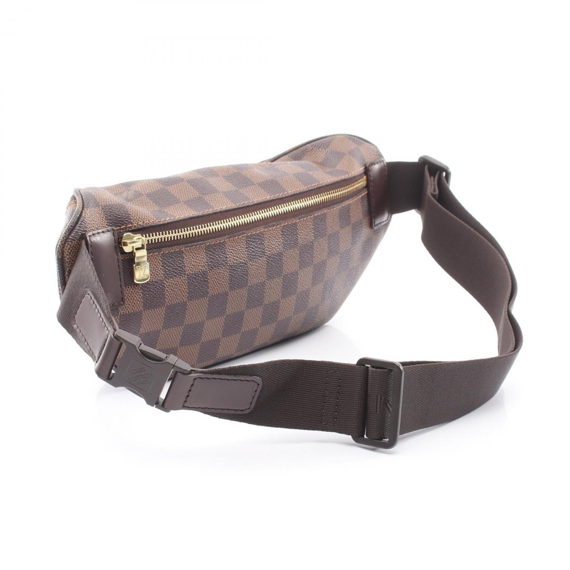 Louis Vuitton Brown Coated Canvas Pvc Leather Fanny Pack Handbag (Pre-Owned)