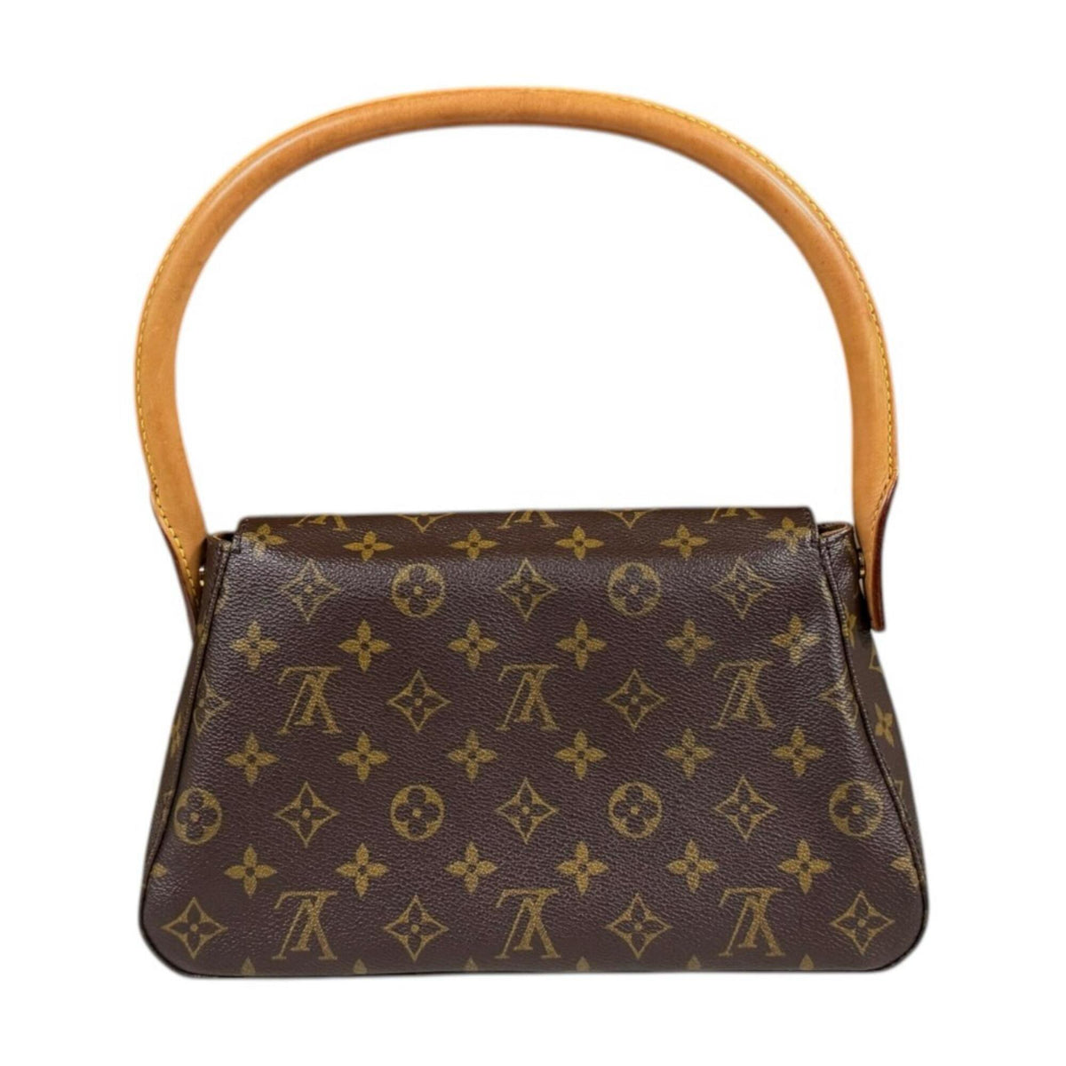 Louis Vuitton Brown Monogram Canvas Handbag (Pre-Owned)