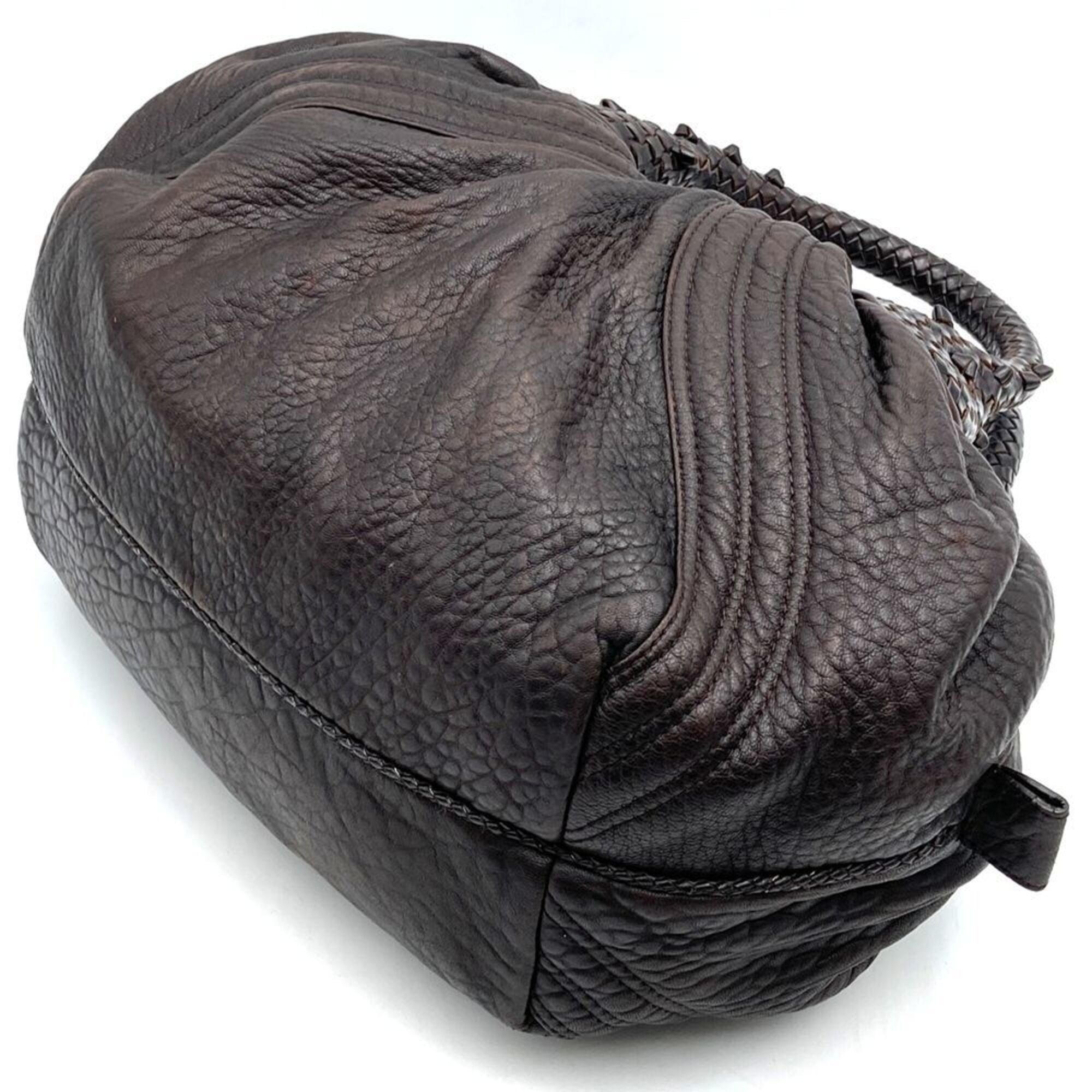 Fendi Spy Brown Leather Handbag (Pre-Owned)
