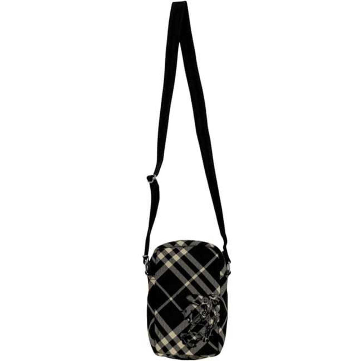 Burberry Black Canvas Leather Pochette Shoulder Bag (Pre-Owned)