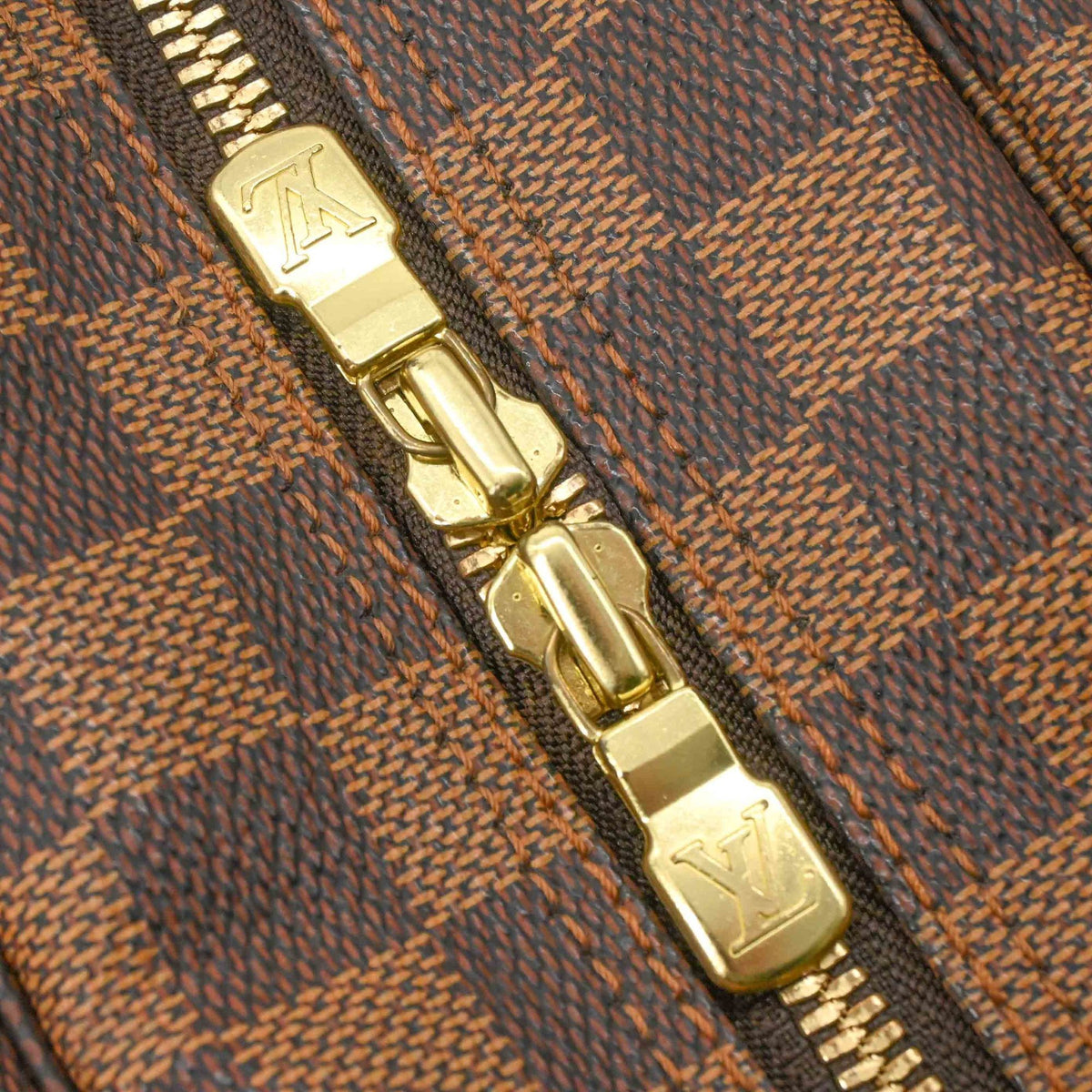 Louis Vuitton Damier Brown Damier Canvas Shoulder Bag (Pre-Owned)