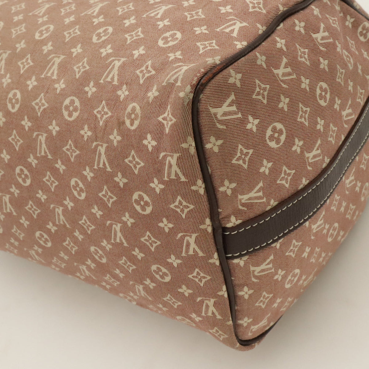 Louis Vuitton Sepia Canvas Leather Handbag Shoulder Bag (Pre-Owned)