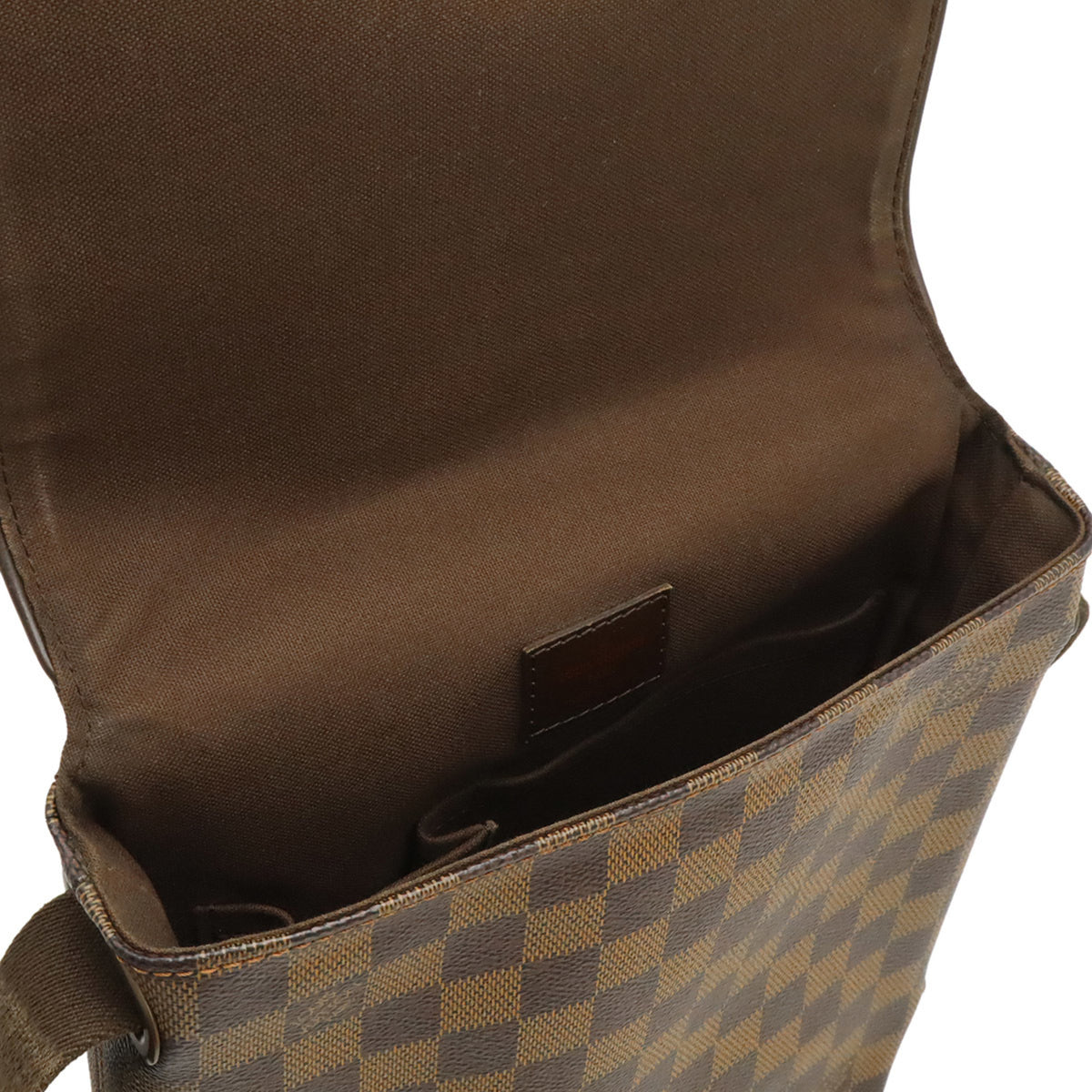 Louis Vuitton Brown Damier Canvas Pvc Coated Canvas Damier Canvas Shoulder Bag (Pre-Owned)