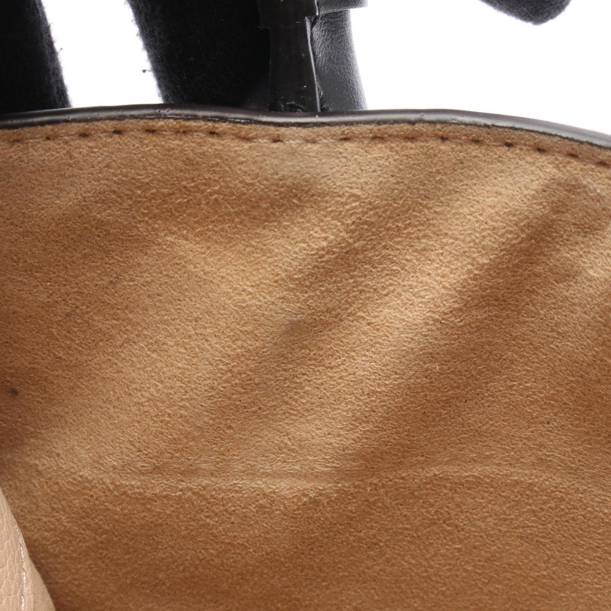 Louis Vuitton Brown Ivory Khaki Pvc Coated Canvas Leather Handbag (Pre-Owned)