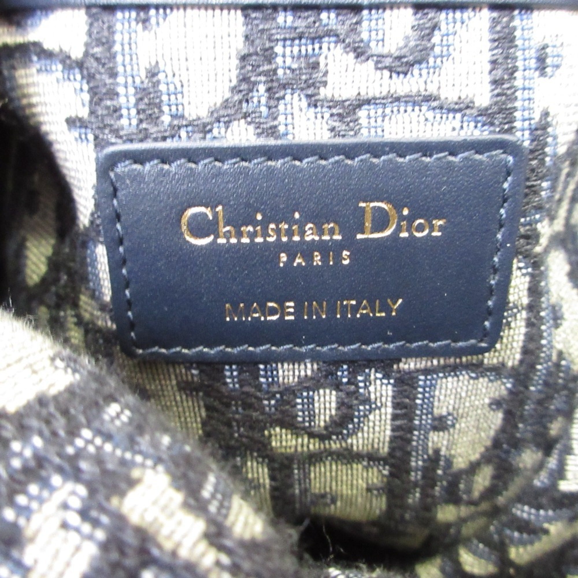 Christian Dior Navy Shoulder Bag (Pre-Owned)