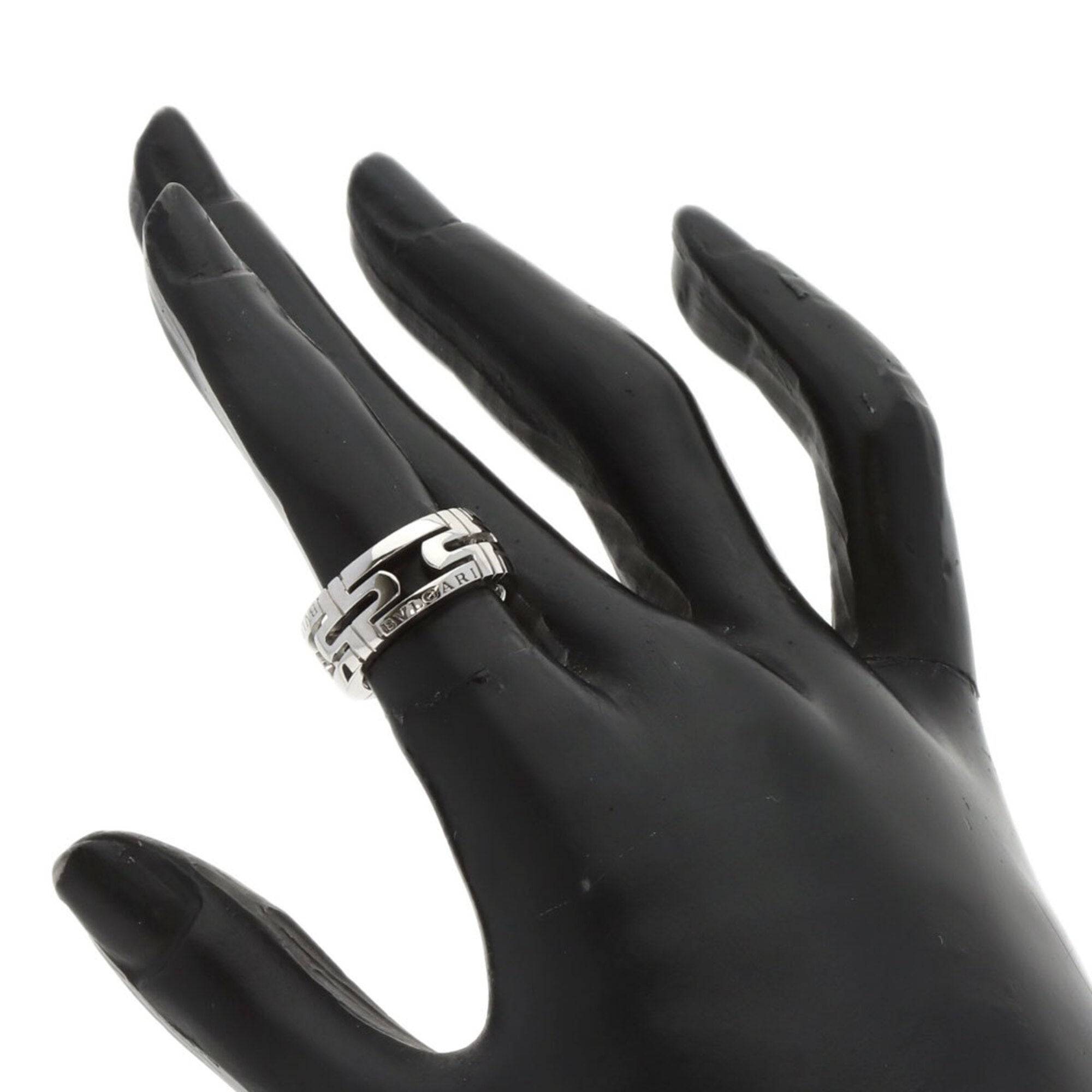 Bvlgari White Gold (18K) Band Ring (Pre-Owned)