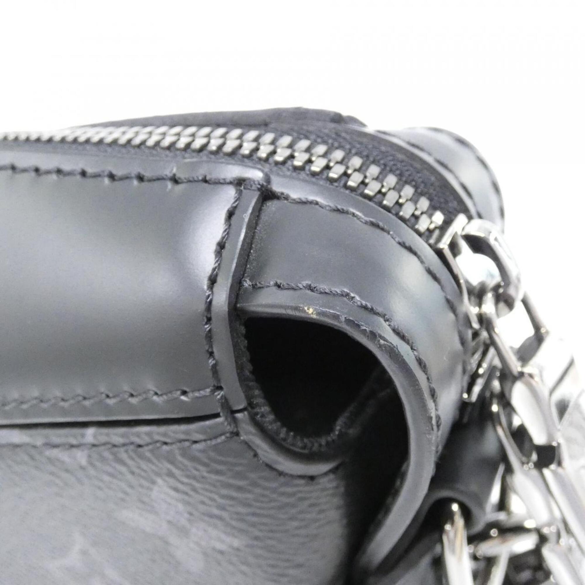 Louis Vuitton Monogram Eclipse Black Coated Canvas Briefcase (Pre-Owned)