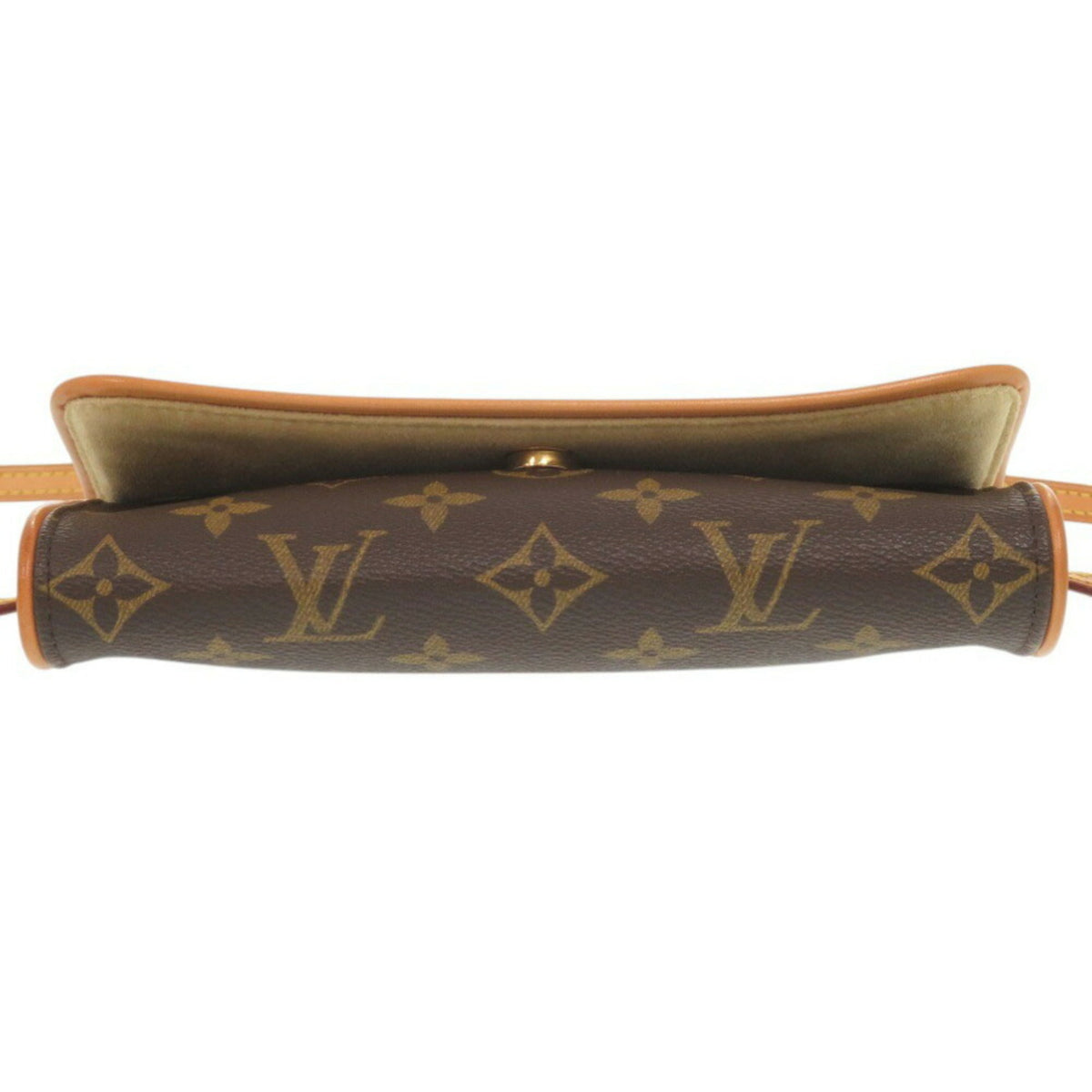 Louis Vuitton Brown Monogram Monogram Pochette Shoulder Bag (Pre-Owned)