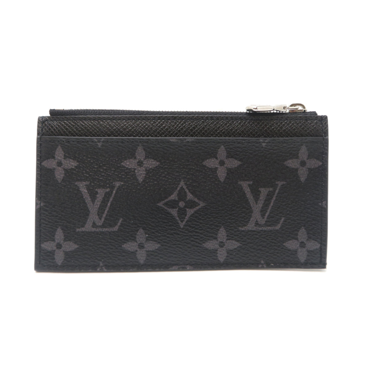 Louis Vuitton Black Monogram Eclipse Coin Purse/Coin Case (Pre-Owned)