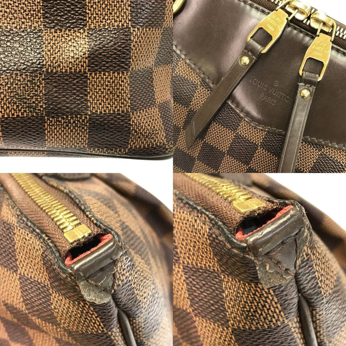 Louis Vuitton Brown Damier Canvas Tote Bag (Pre-Owned)