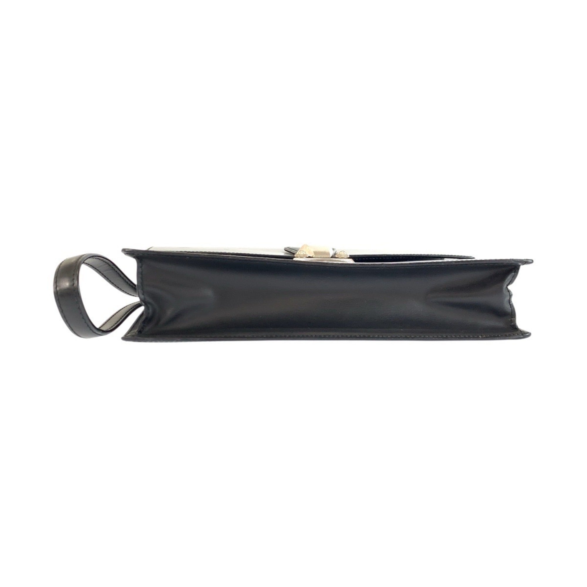 Cartier Black Leather Clutch Bag (Pre-Owned)