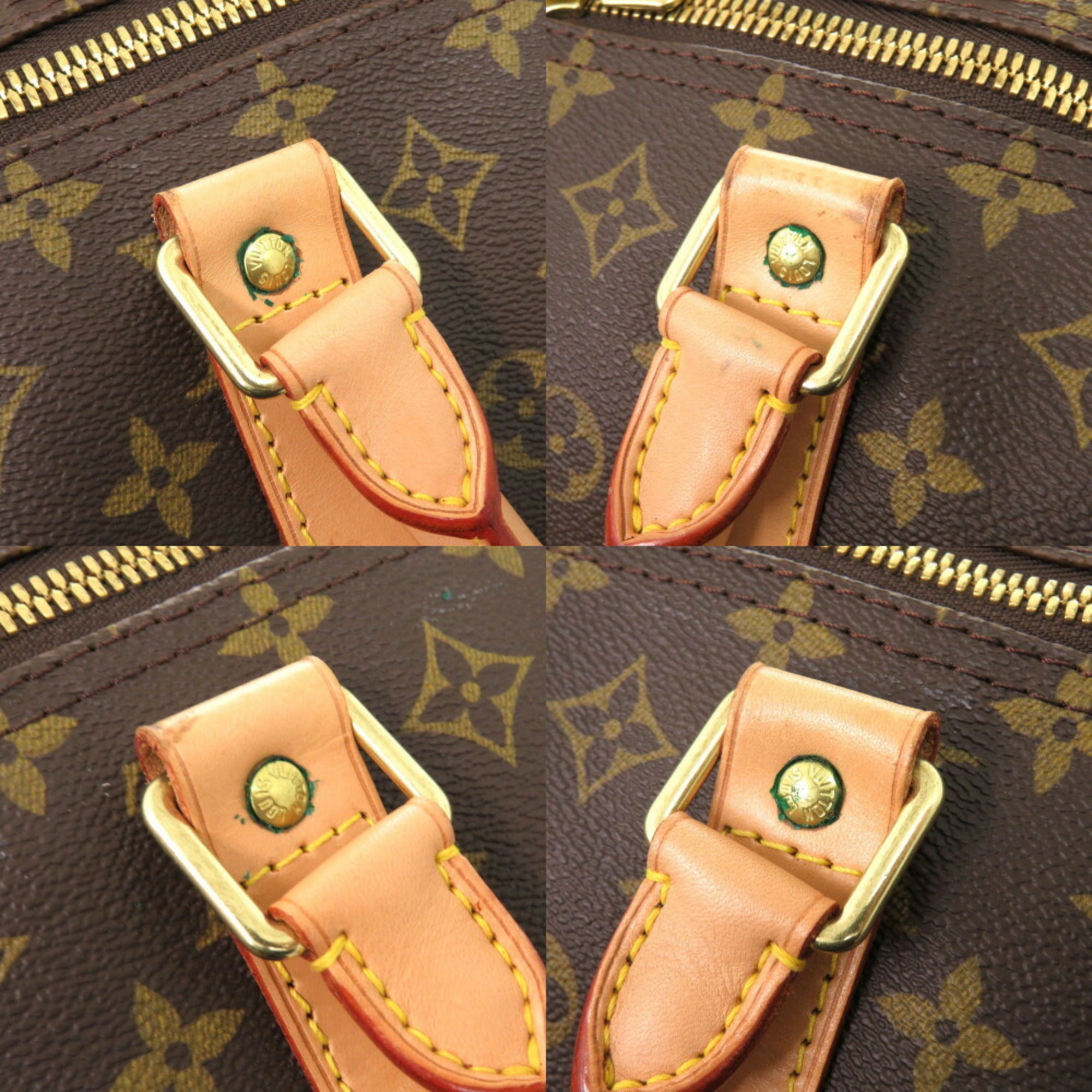 Louis Vuitton Brown Monogram Boston Bag (Pre-Owned)