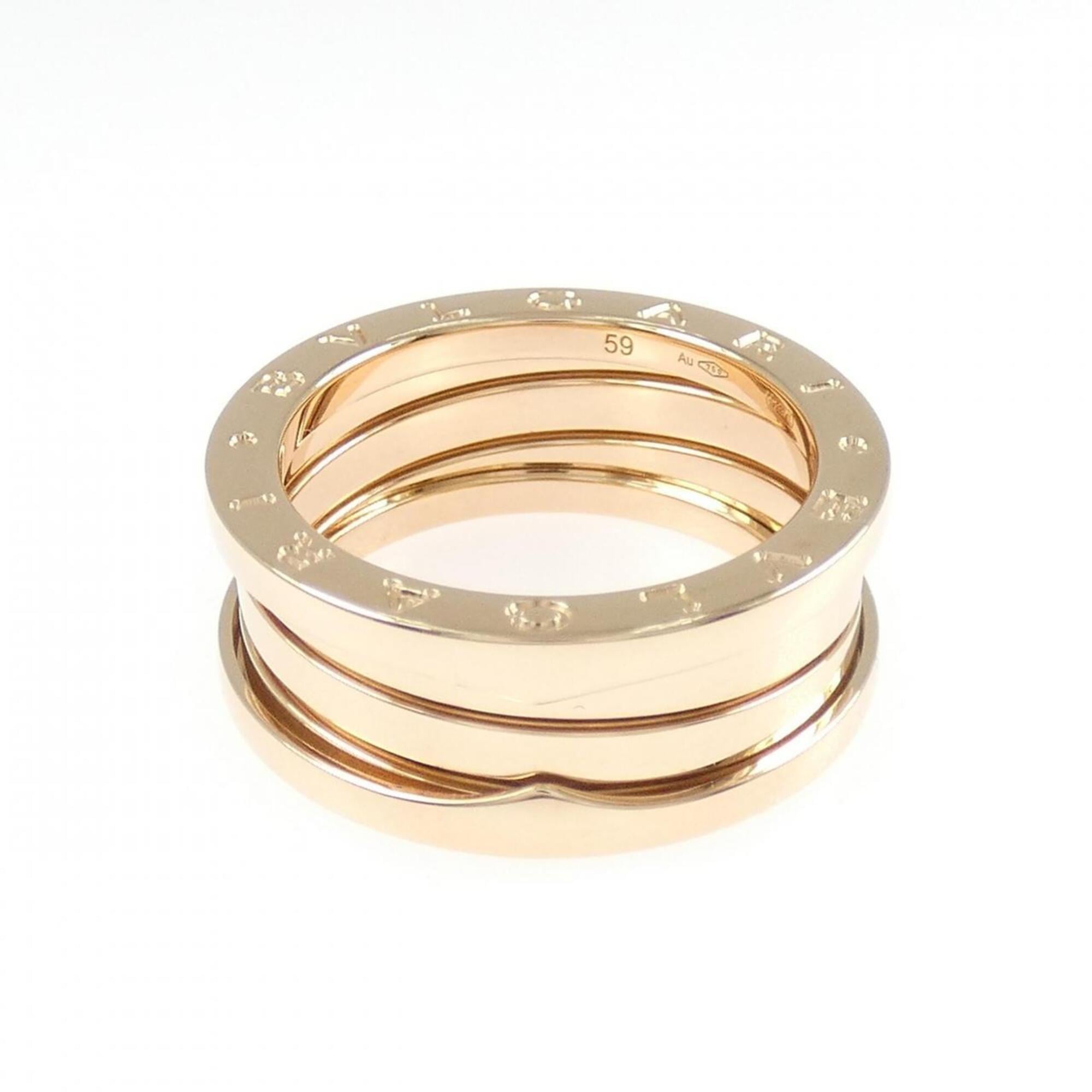 Bvlgari Pink Gold Pink Gold (18K) Band Ring (Pre-Owned)