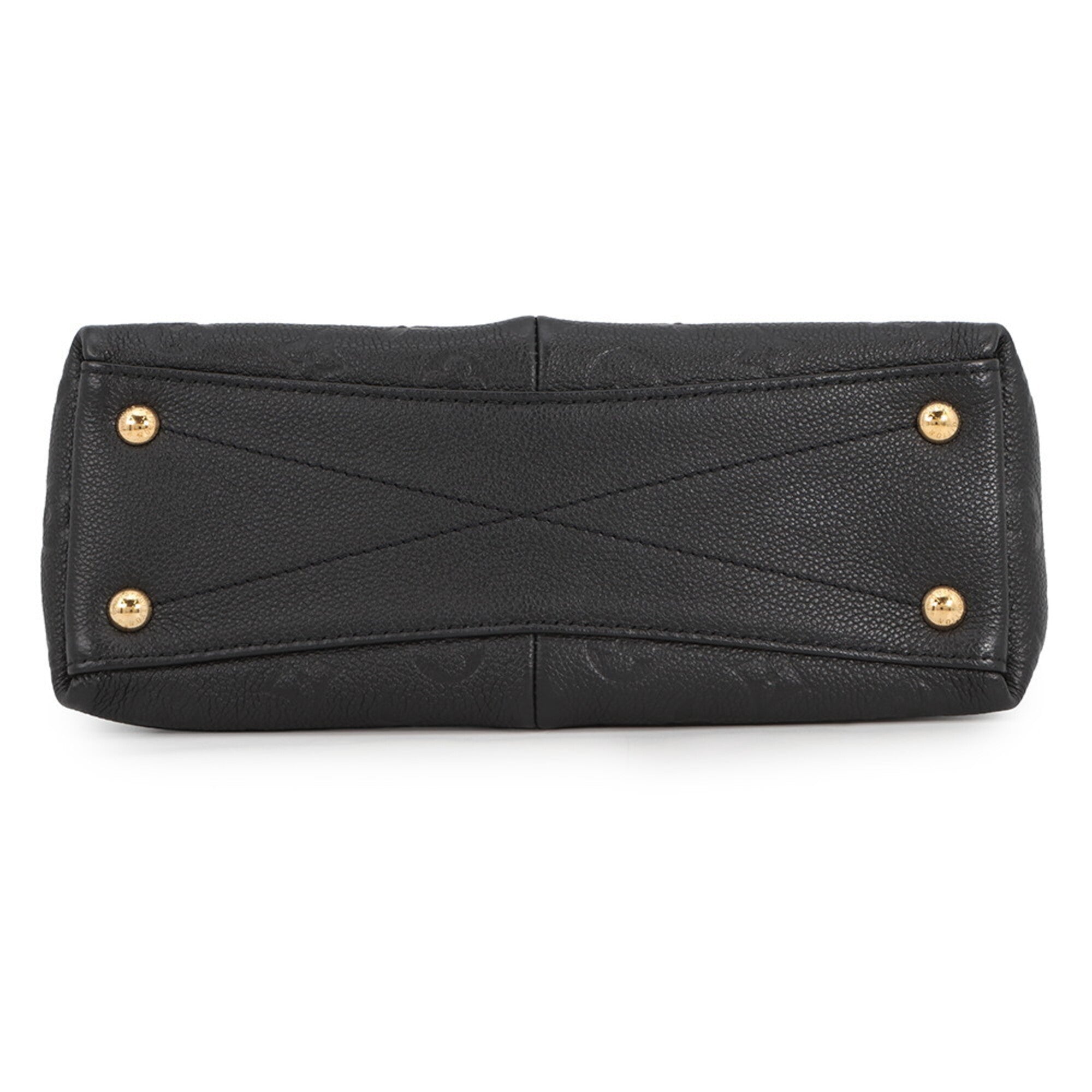 Louis Vuitton Black Monogram Noir Monogram Empreinte Handbag Shoulder Bag (Pre-Owned)