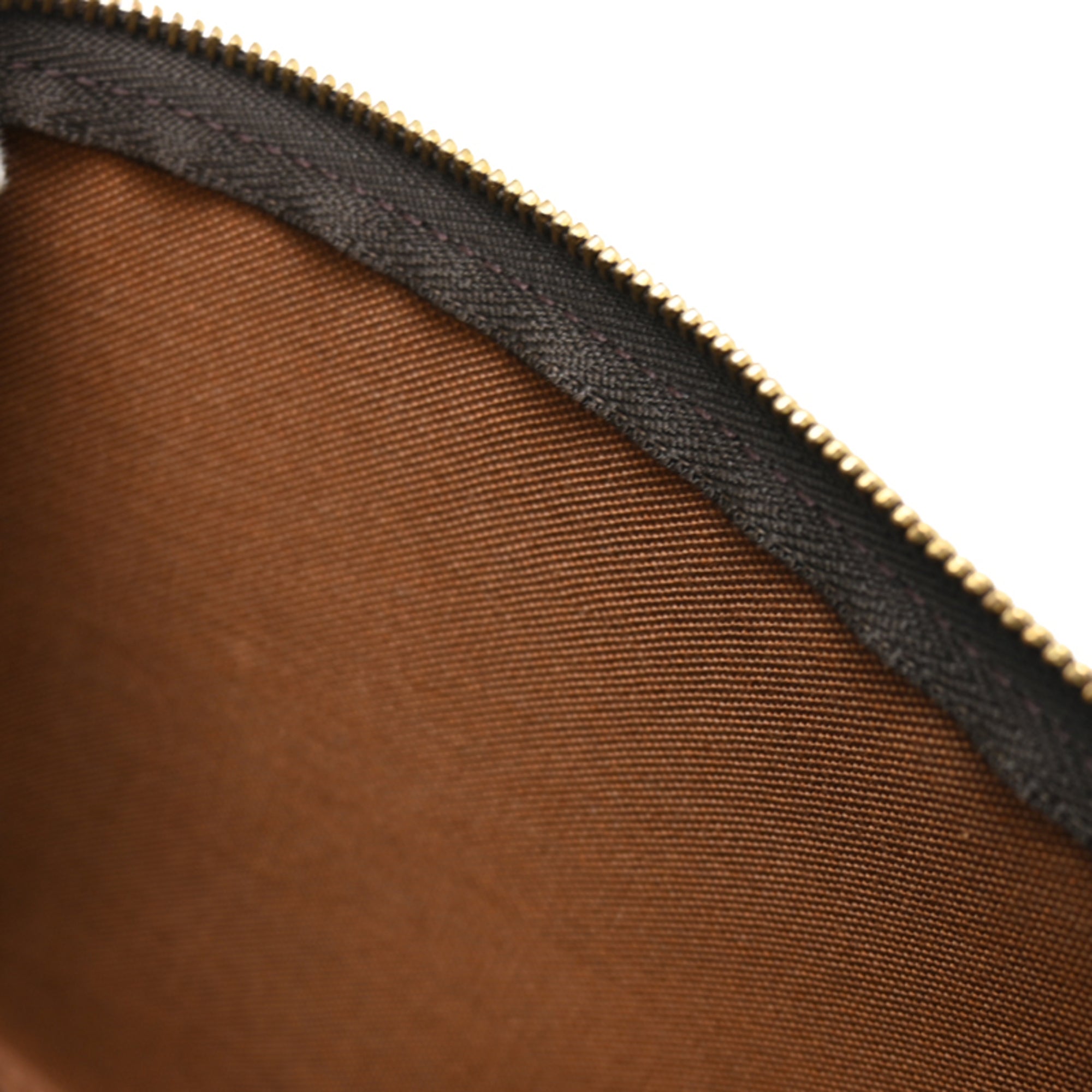 Louis Vuitton Brown Monogram Pochette Shoulder Bag (Pre-Owned)