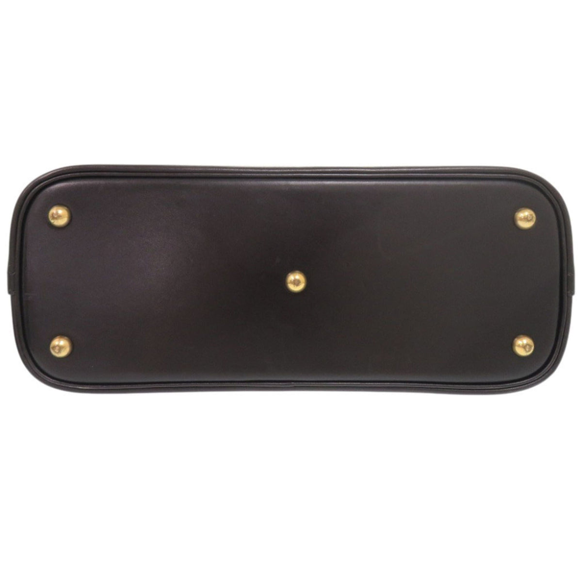 Hermes Black Box Calf Leather Handbag (Pre-Owned)