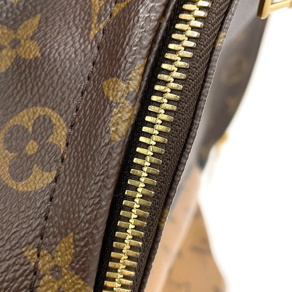 Louis Vuitton Noir Monogram Reverse Monogram Backpack (Pre-Owned)