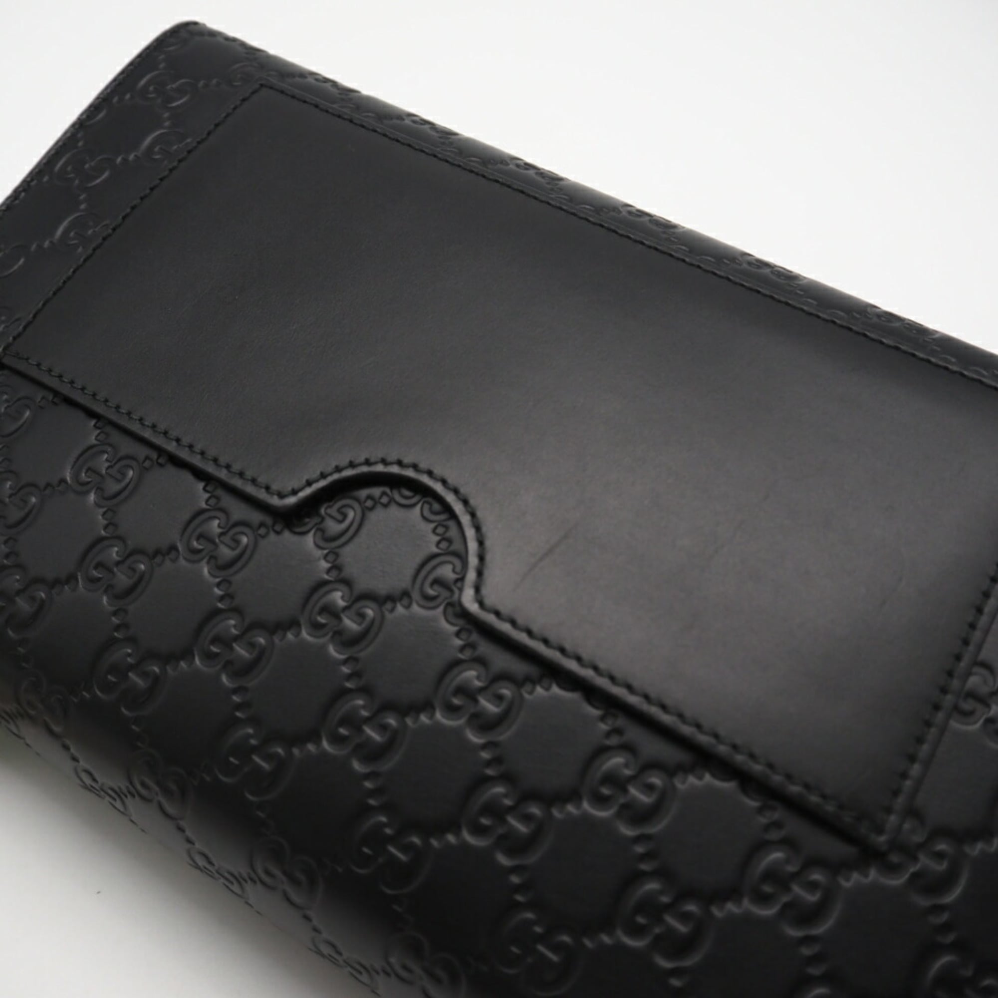 Gucci Black Leather Shoulder Bag (Pre-Owned)